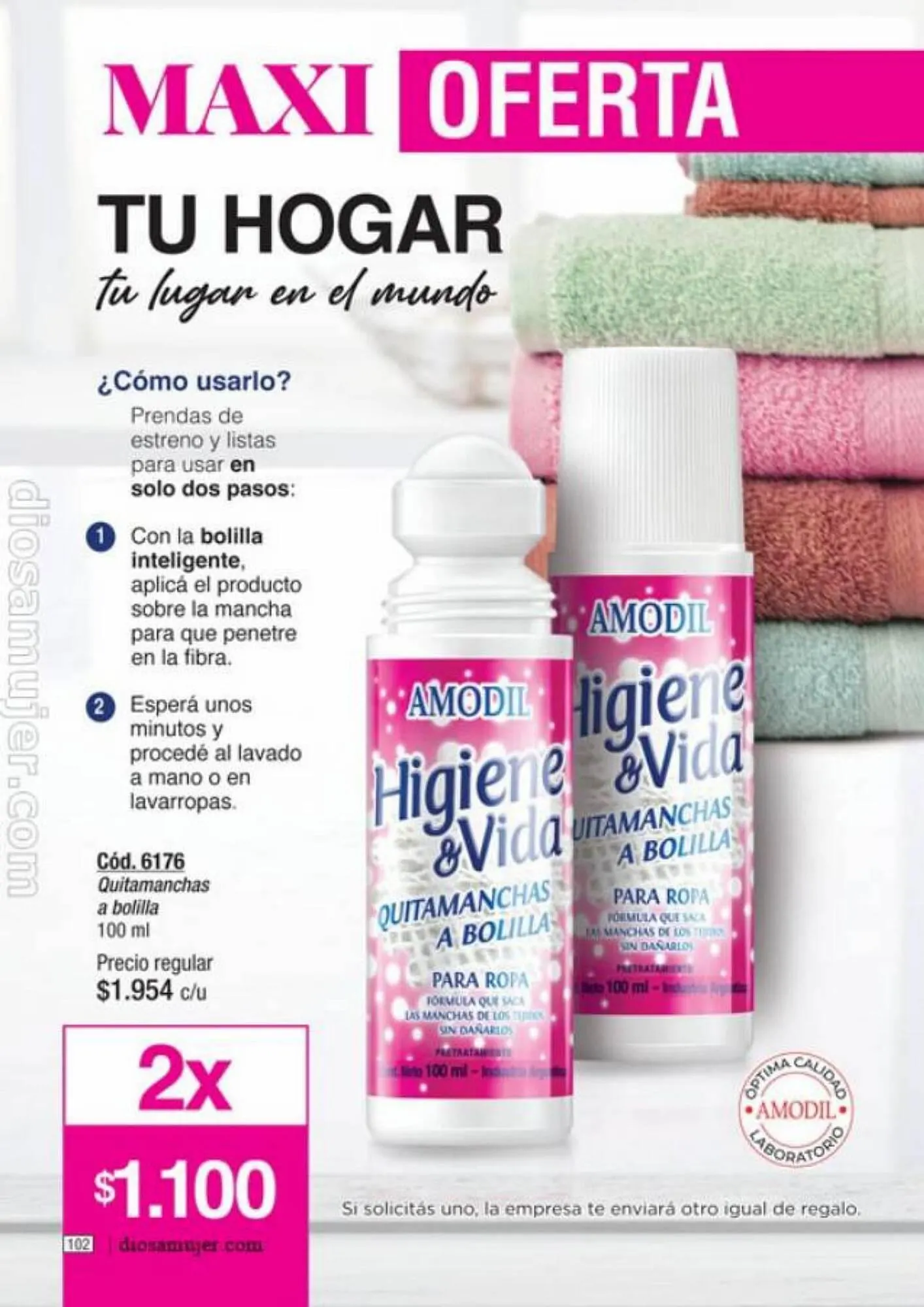 Ofertas de Catálogo Amodil 6 de septiembre al 10 de octubre 2023 - Página 102 del catálogo