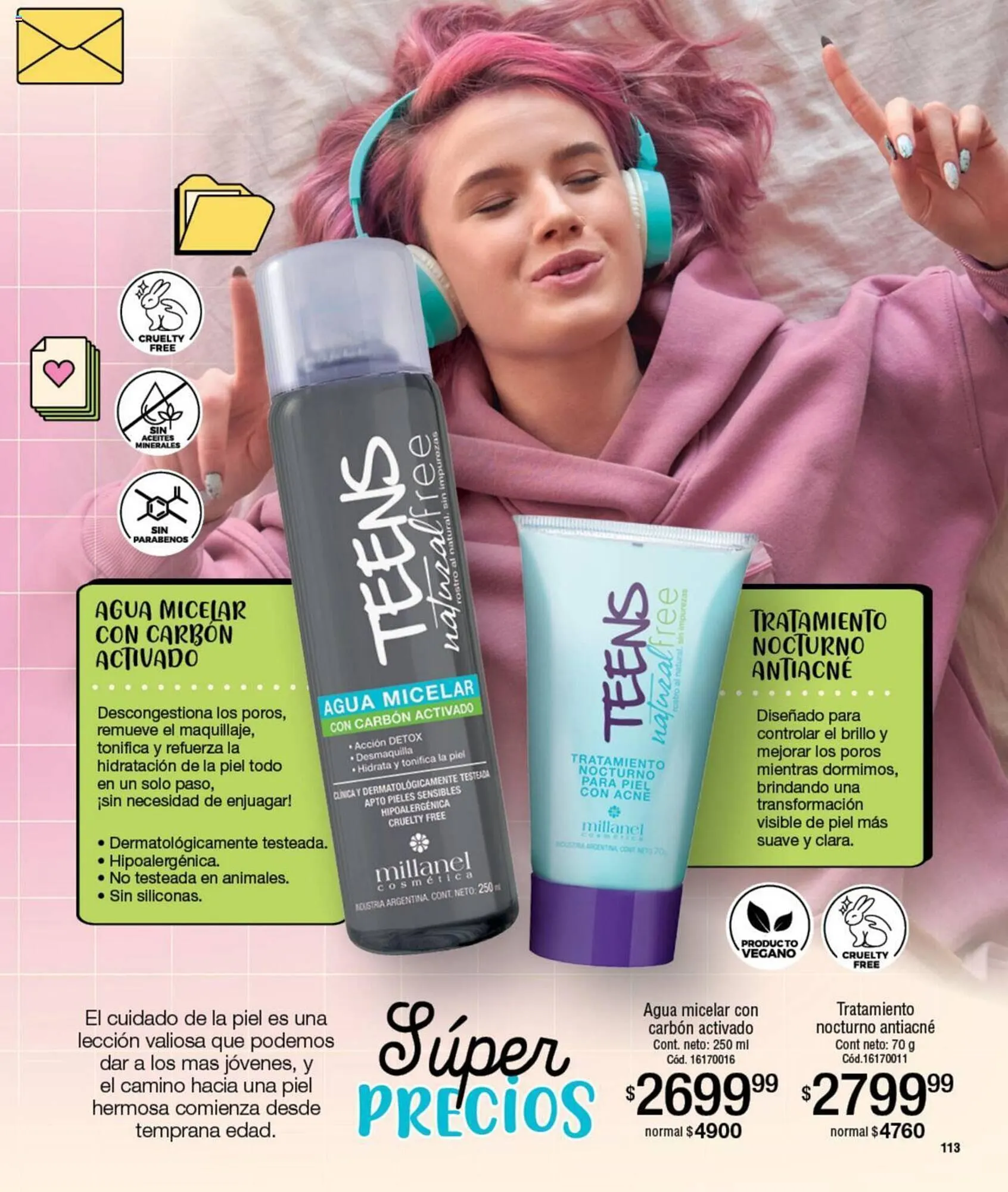 Ofertas de Catálogo Millanel Cosmética 13 de noviembre al 10 de diciembre 2023 - Página 113 del catálogo