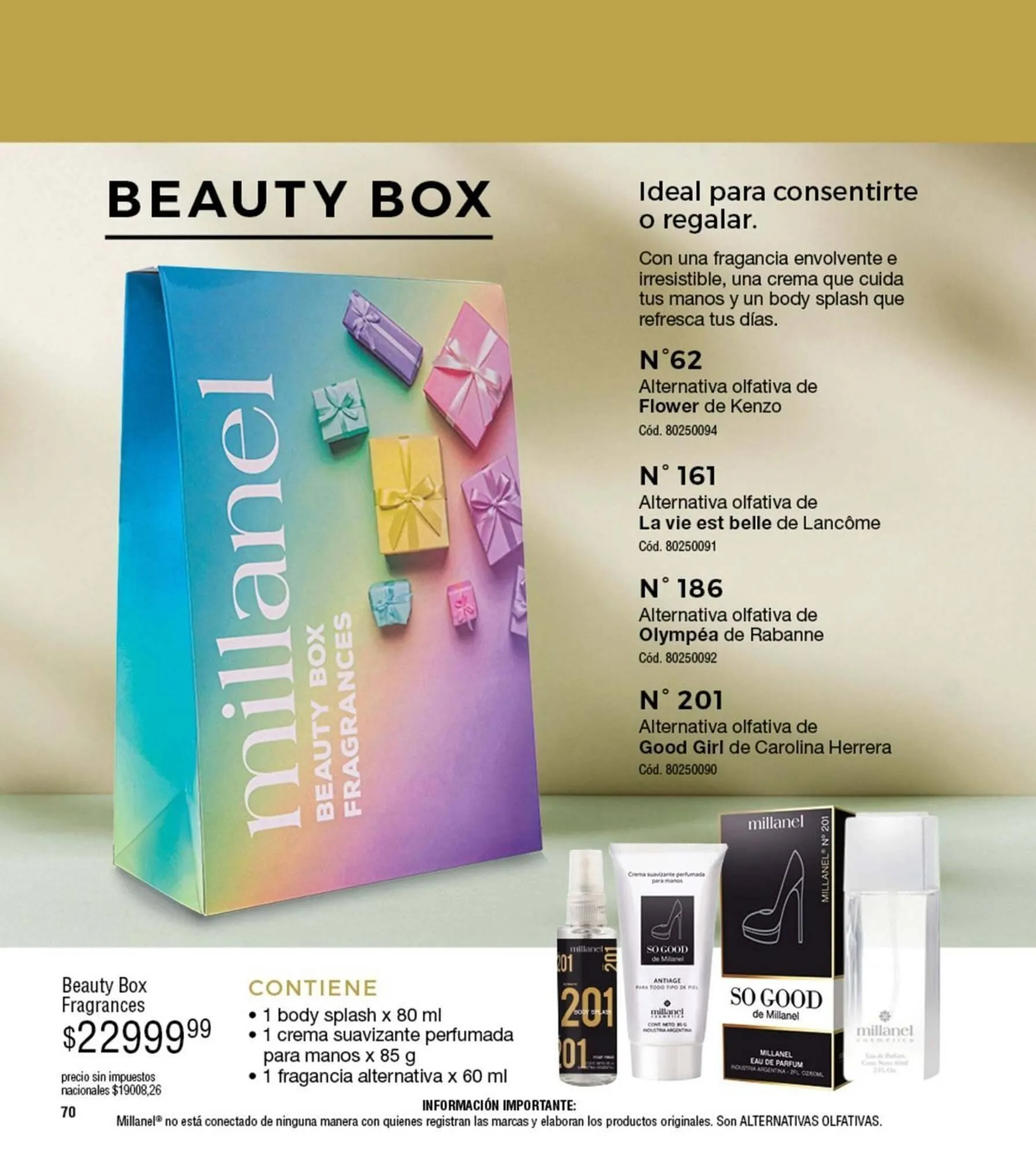 Ofertas de Catálogo Millanel Cosmética 2 de febrero al 1 de marzo 2026 - Página 70 del catálogo