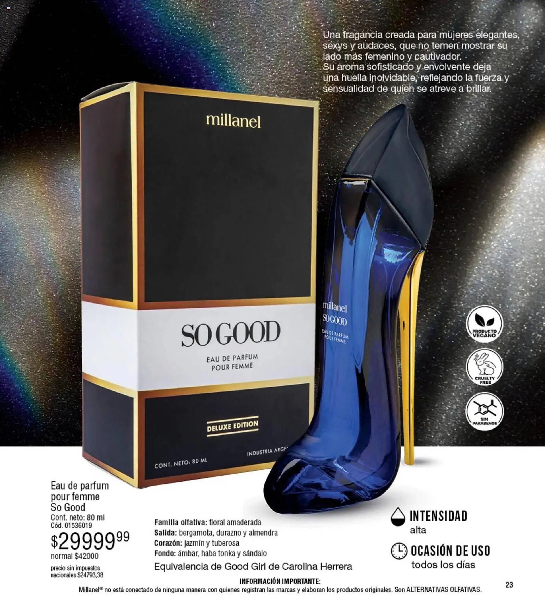 Ofertas de Catálogo Millanel Cosmética 5 de enero al 1 de febrero 2026 - Página 23 del catálogo