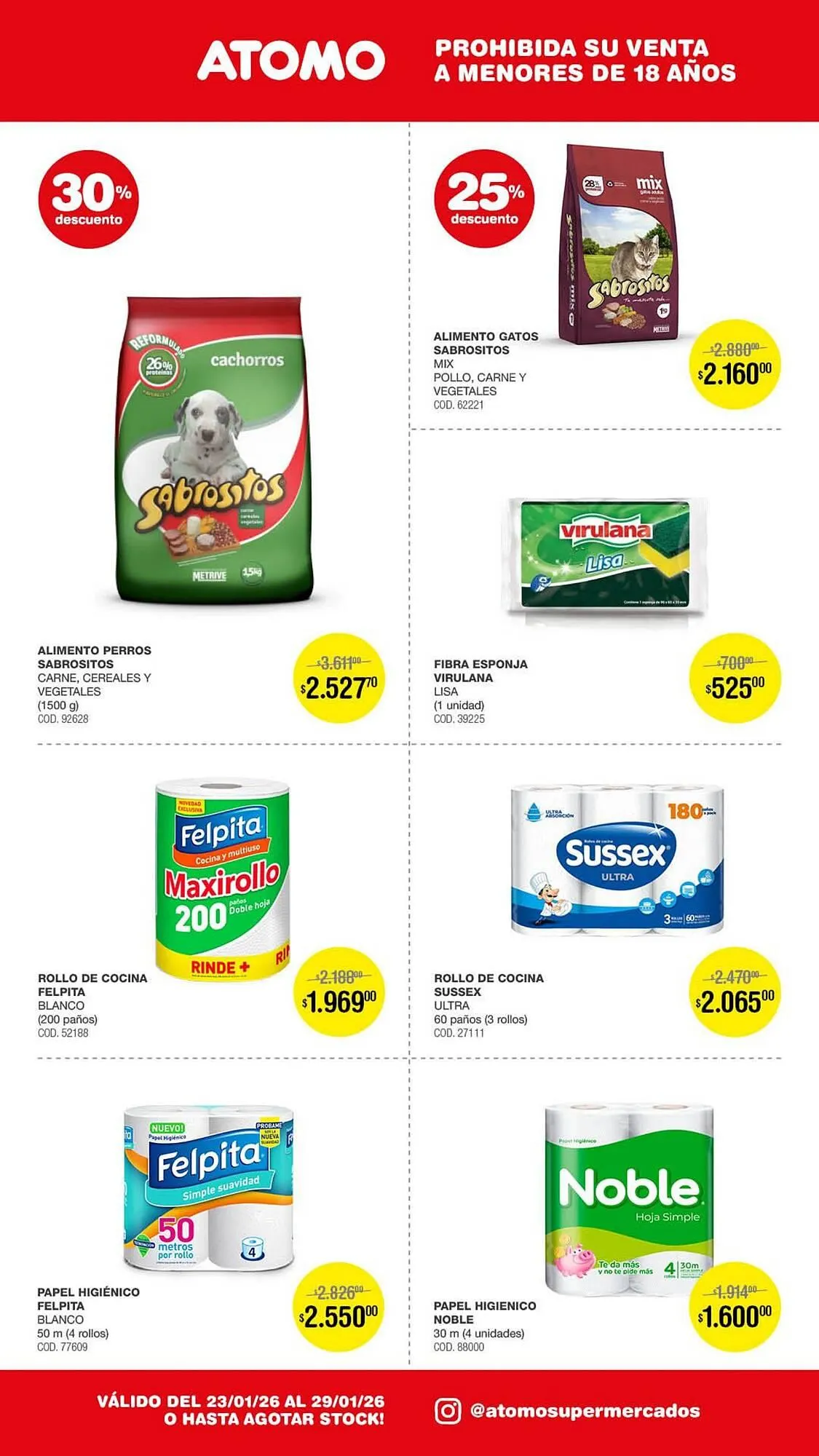 Ofertas de Catálogo Atomo Conviene 23 de enero al 29 de enero 2026 - Página 11 del catálogo
