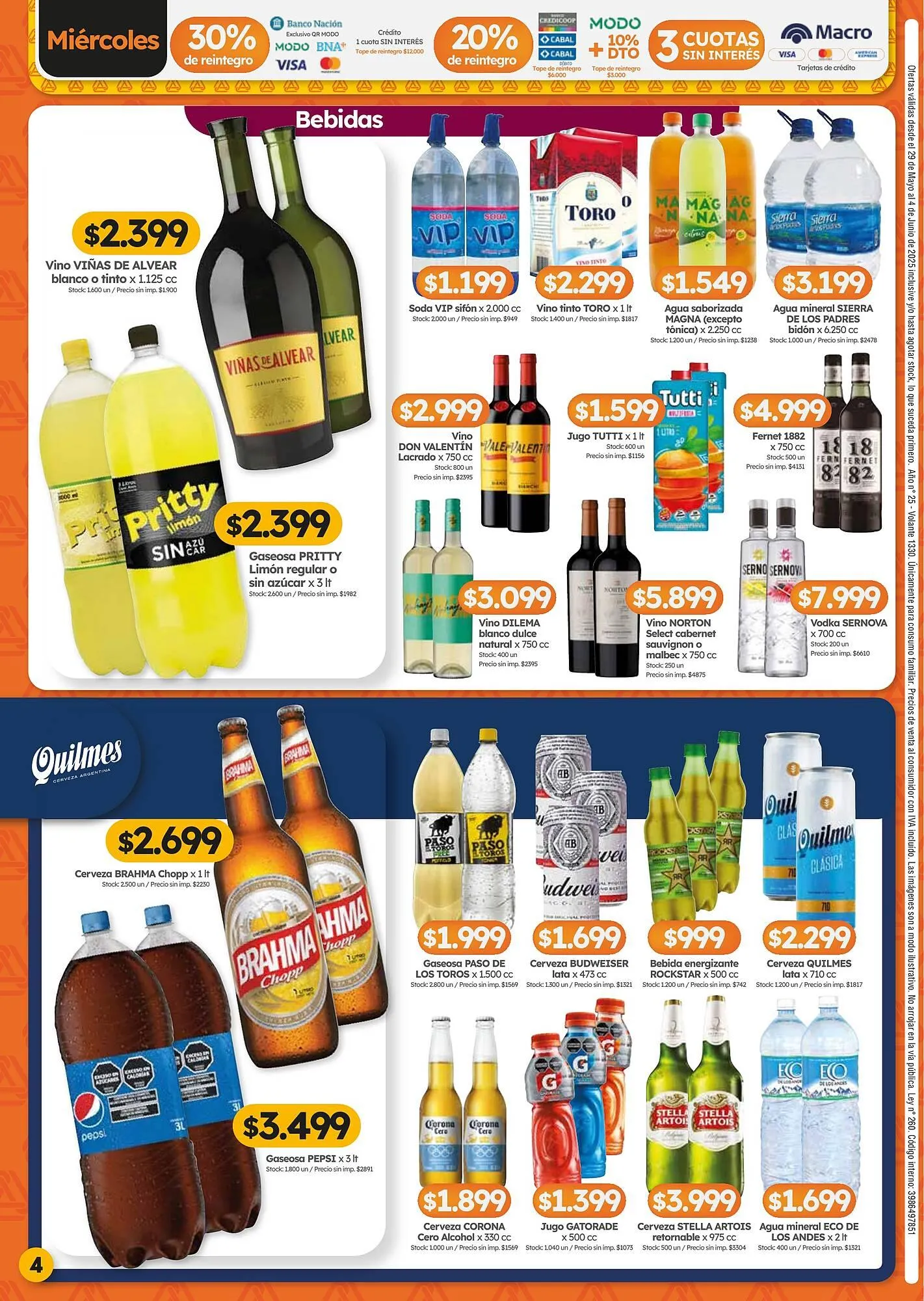 Ofertas de Catálogo Cordiez 29 de mayo al 4 de junio 2025 - Página 4 del catálogo