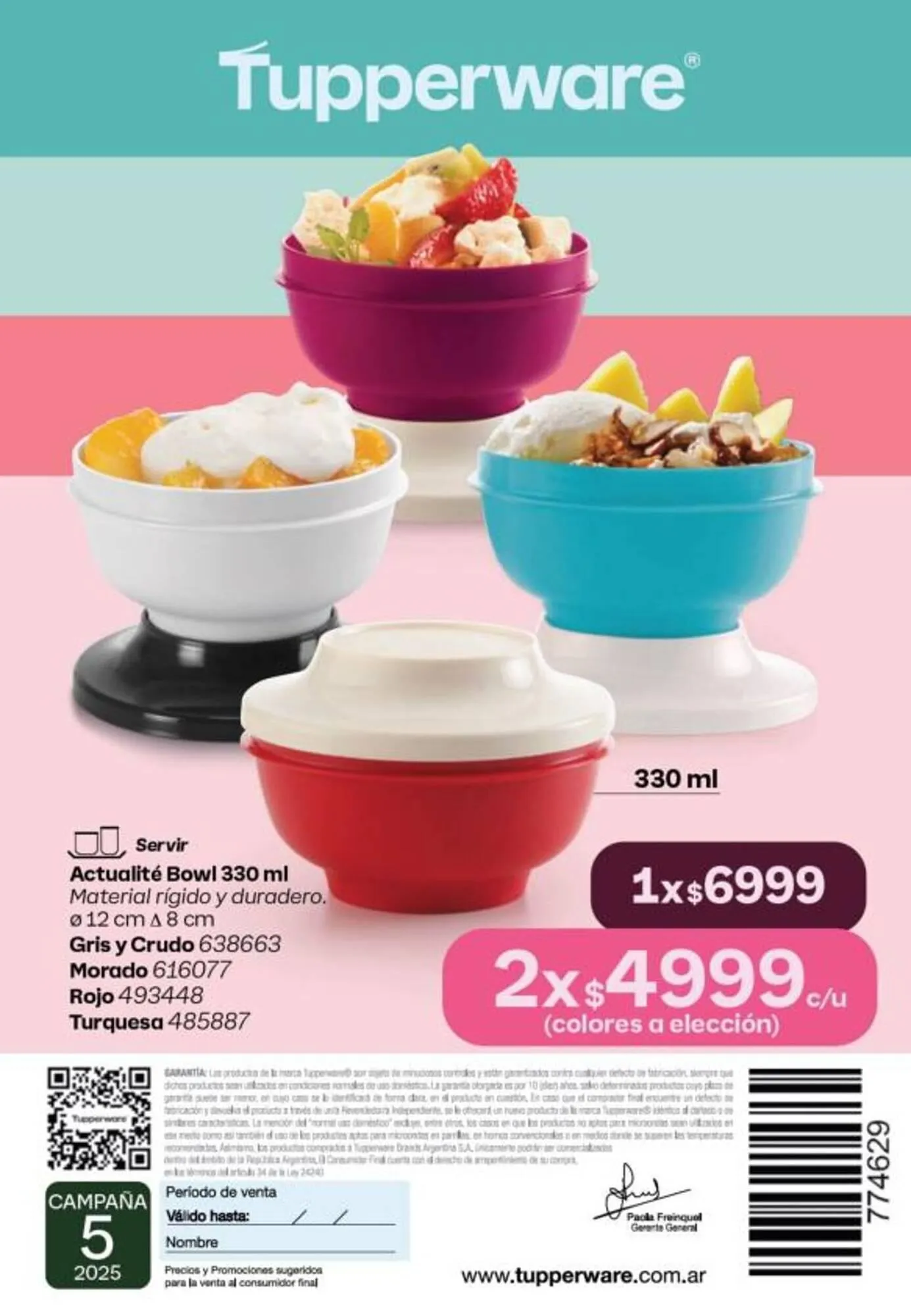 Ofertas de Catálogo Tupperware 15 de abril al 30 de abril 2025 - Página 93 del catálogo