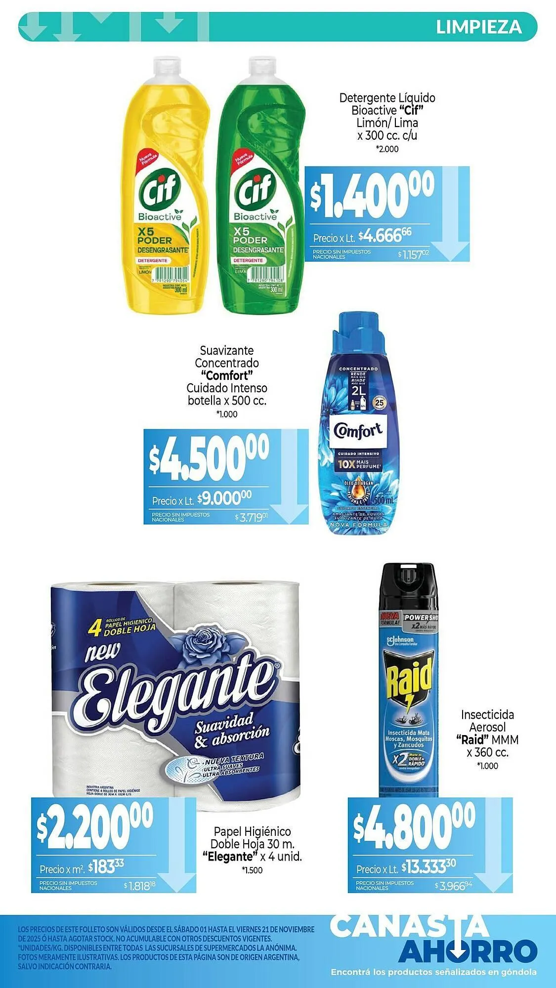 Ofertas de Catálogo La Anonima 1 de noviembre al 21 de noviembre 2025 - Página 10 del catálogo