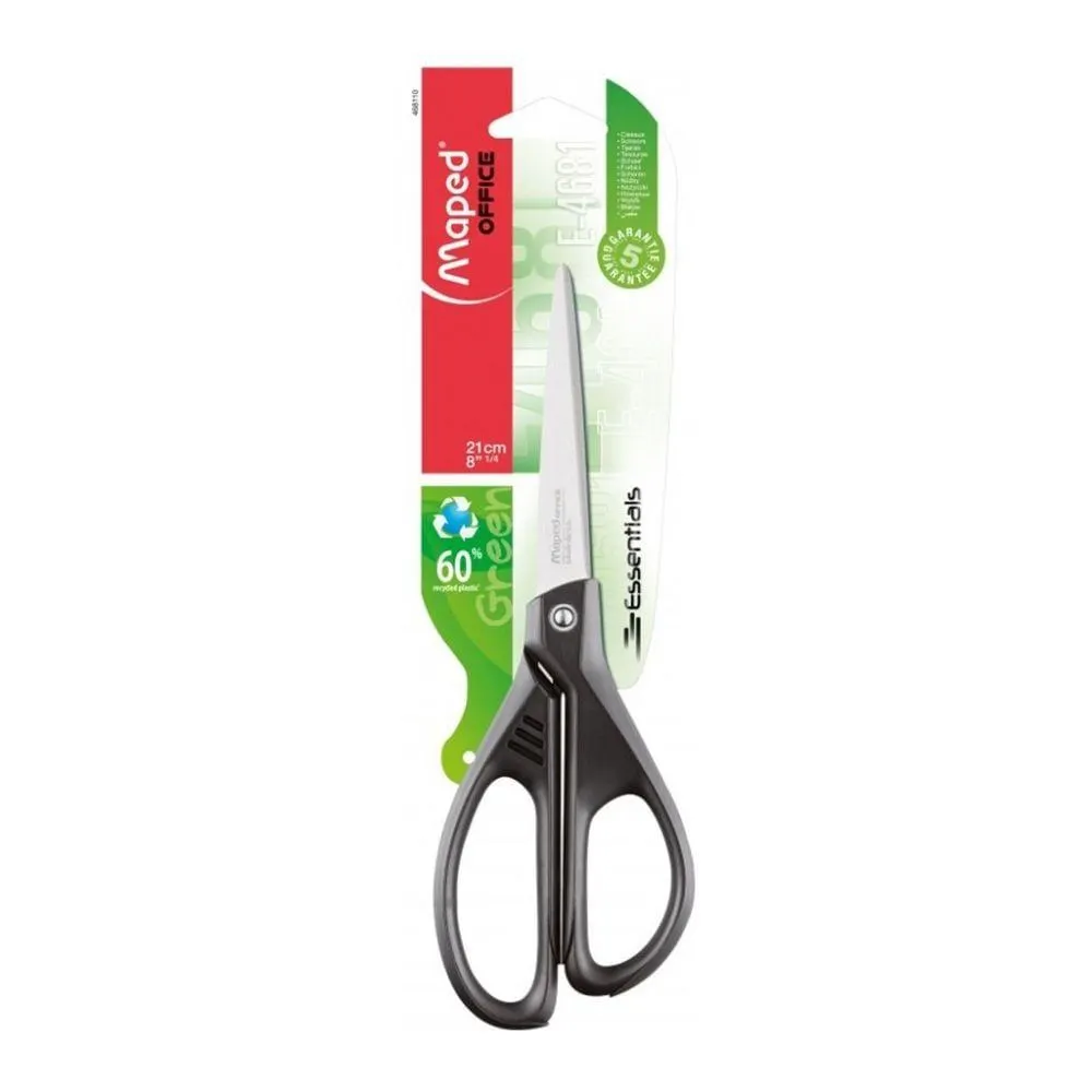 TIJERAS ESSENTIAL GREEN 21CM