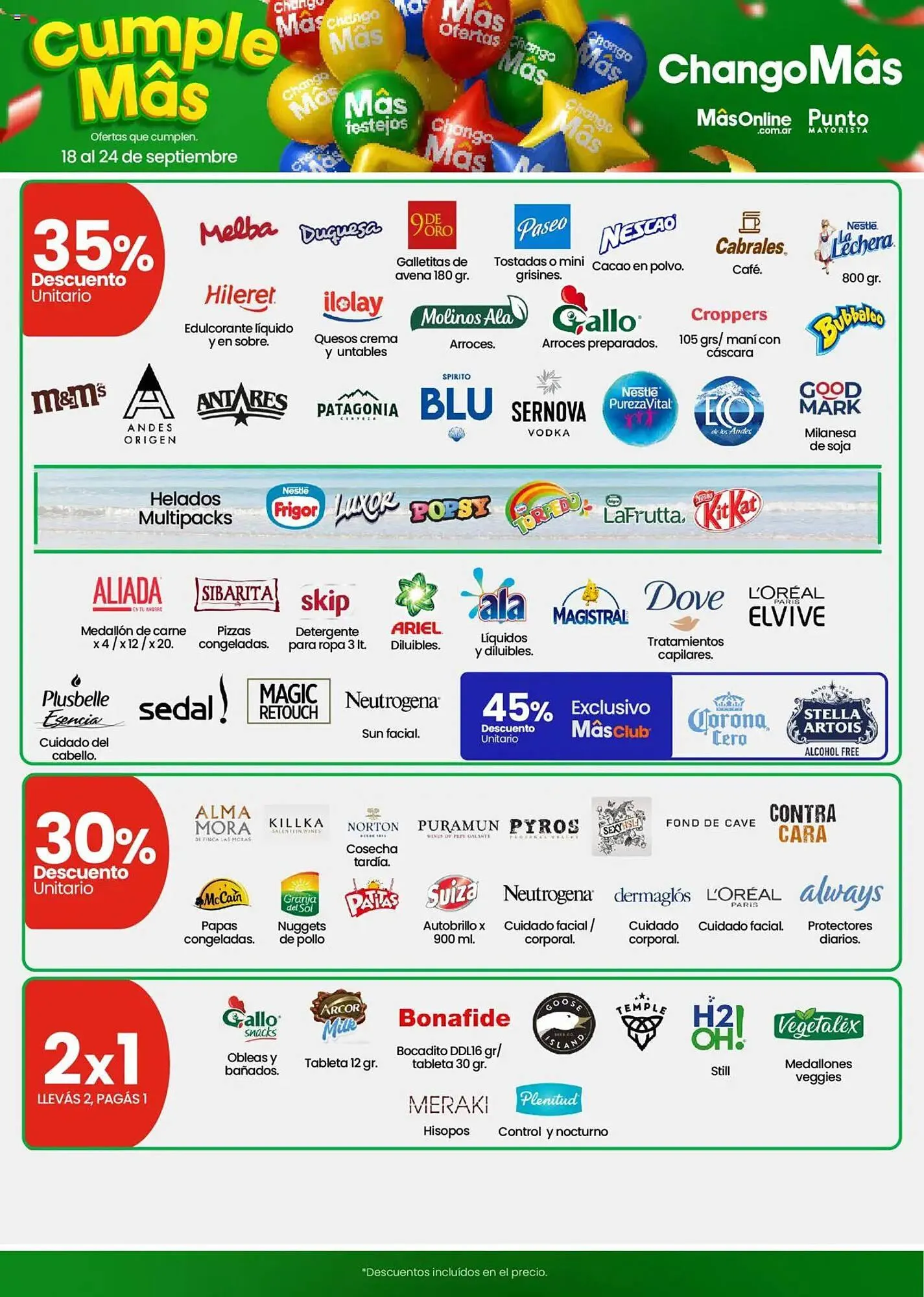 Ofertas de Catálogo Changomas 18 de septiembre al 24 de septiembre 2025 - Página 2 del catálogo