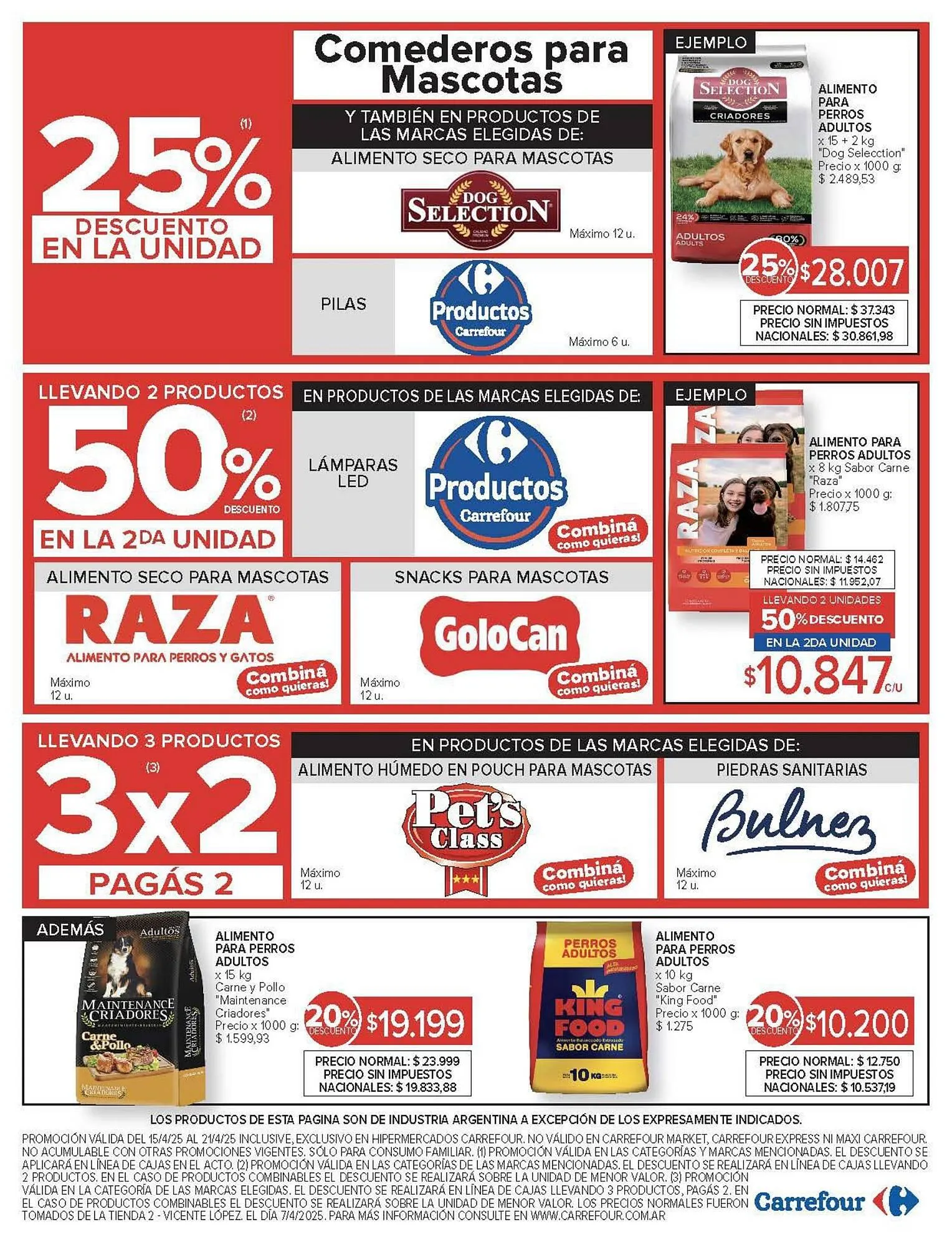 Ofertas de Catálogo Carrefour 14 de abril al 21 de abril 2025 - Página 16 del catálogo
