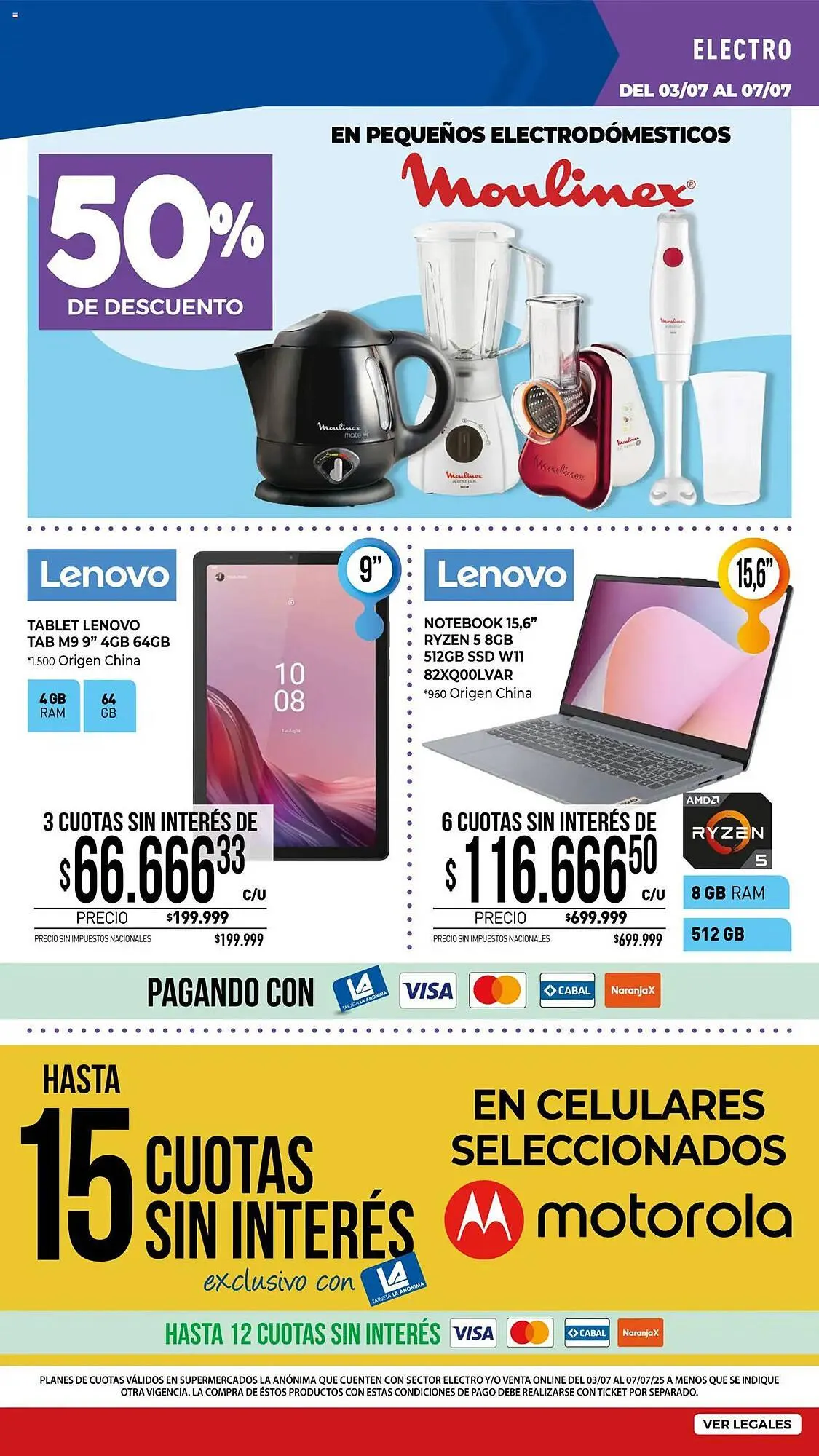 Ofertas de Catálogo La Anonima 3 de julio al 13 de julio 2025 - Página 36 del catálogo