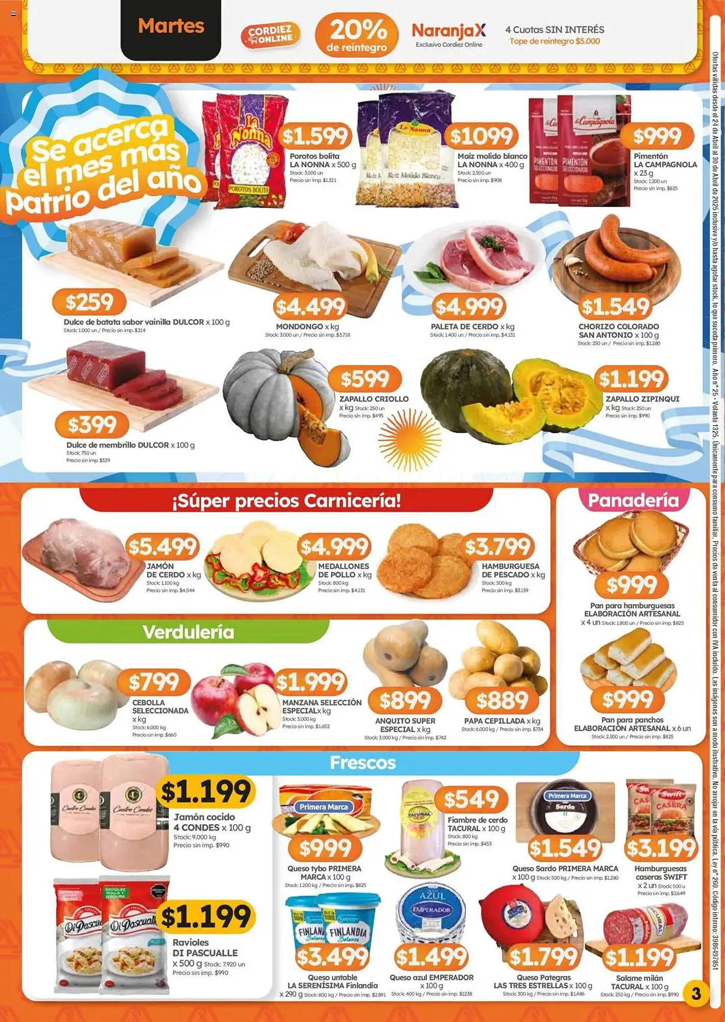 Ofertas de Catálogo Cordiez 24 de abril al 30 de abril 2025 - Página 3 del catálogo