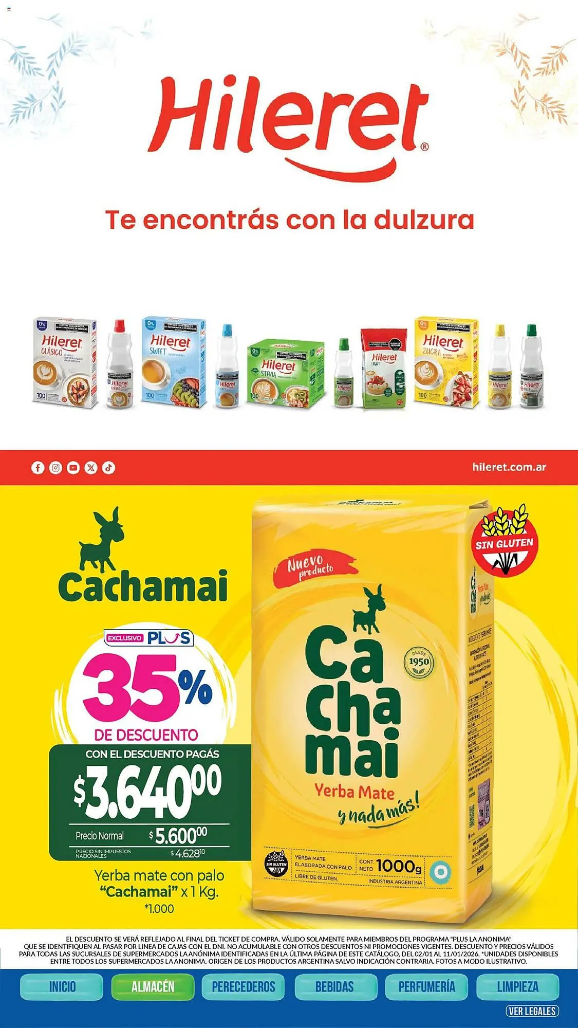 Ofertas de Catálogo La Anonima 2 de enero al 11 de enero 2026 - Página 6 del catálogo