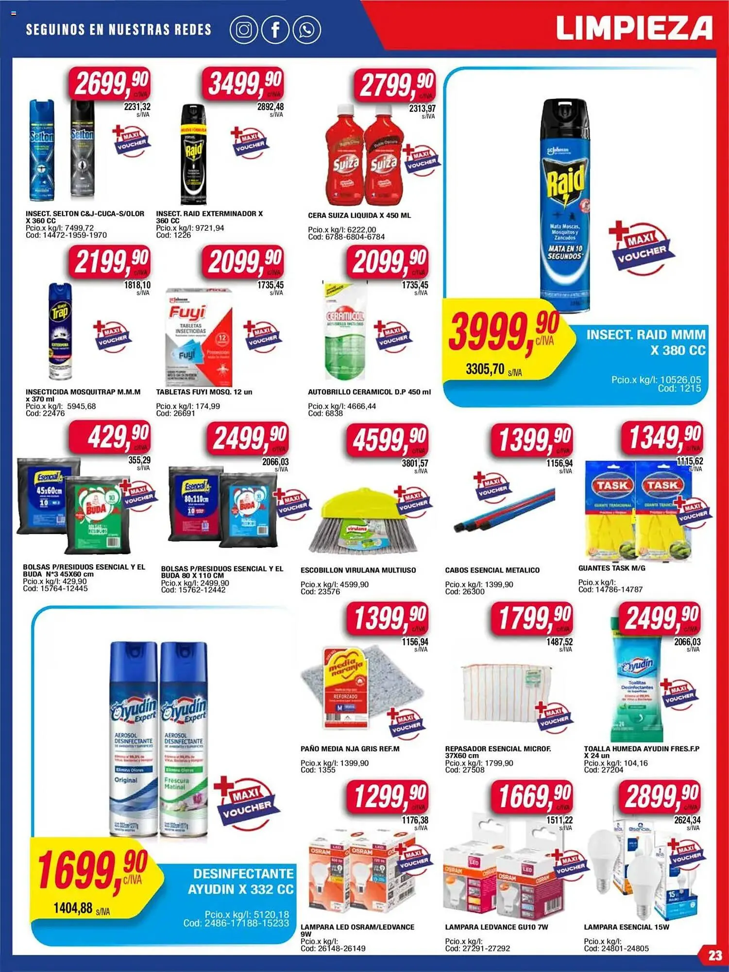 Ofertas de Catálogo Maxiconsumo 4 de agosto al 11 de agosto 2025 - Página 23 del catálogo