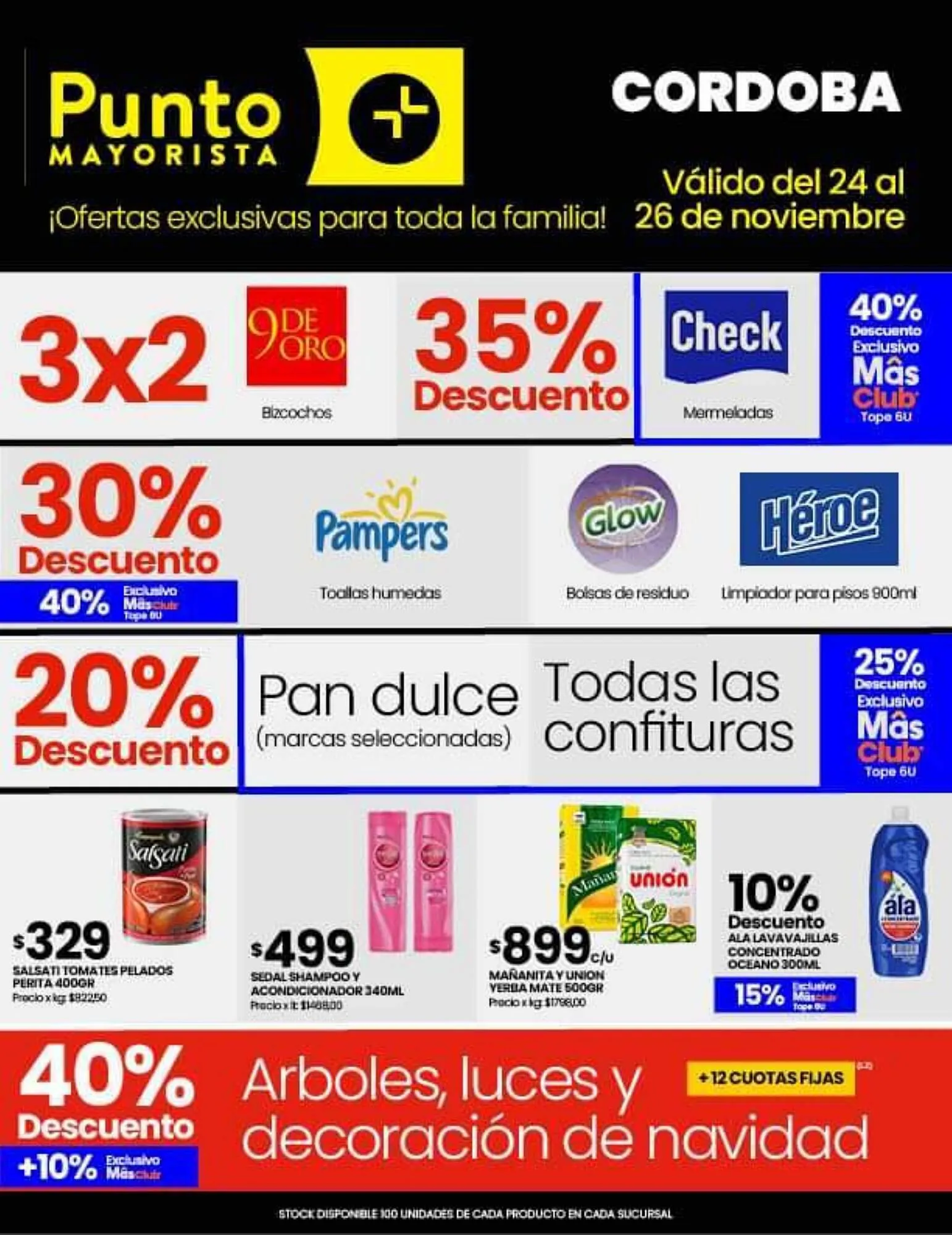 Ofertas de Catálogo Punto Mayorista 24 de noviembre al 26 de noviembre 2023 - Página 1 del catálogo