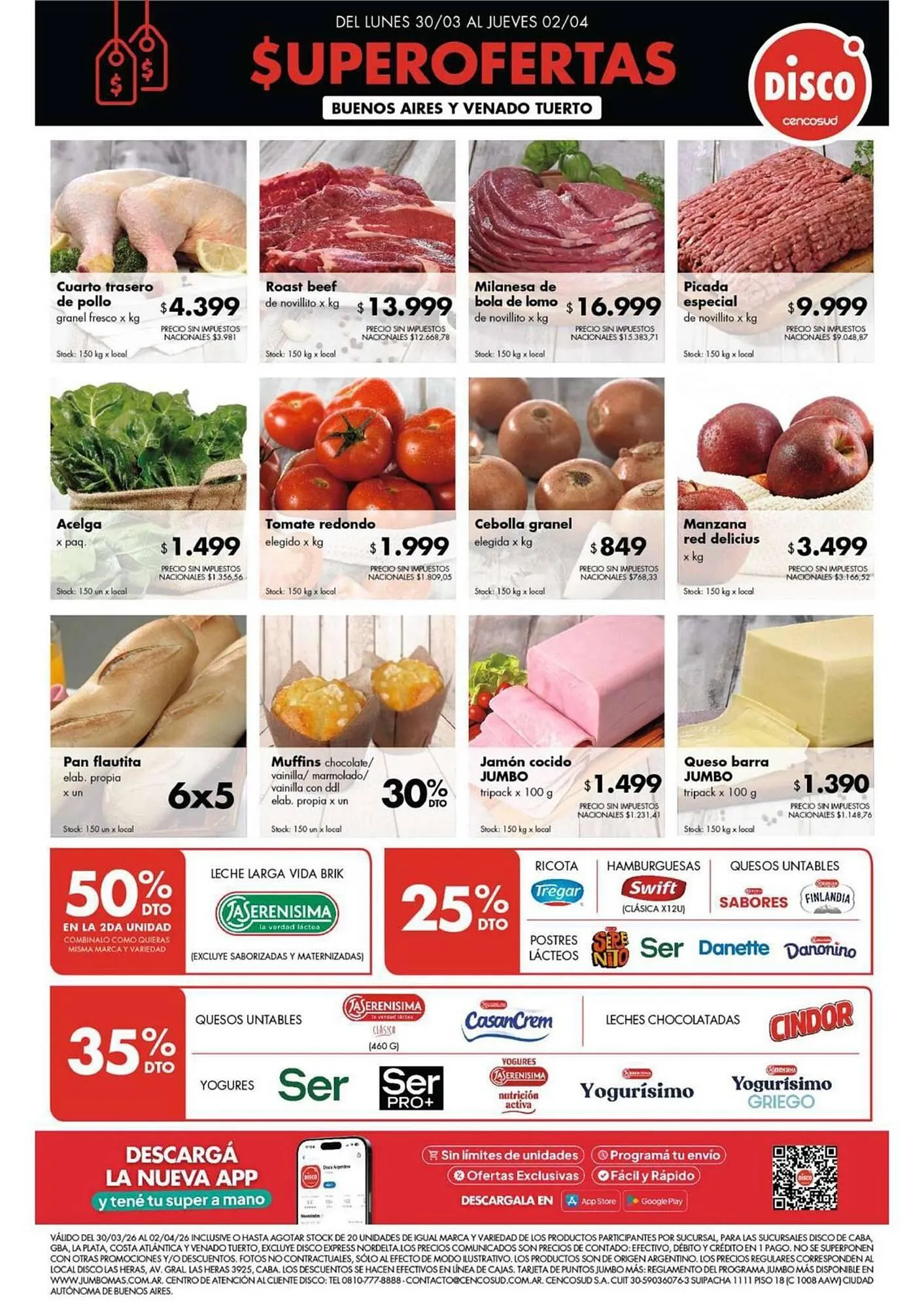 Ofertas de Folleto Disco 30 de marzo al 2 de abril 2026 - Página 1 del catálogo