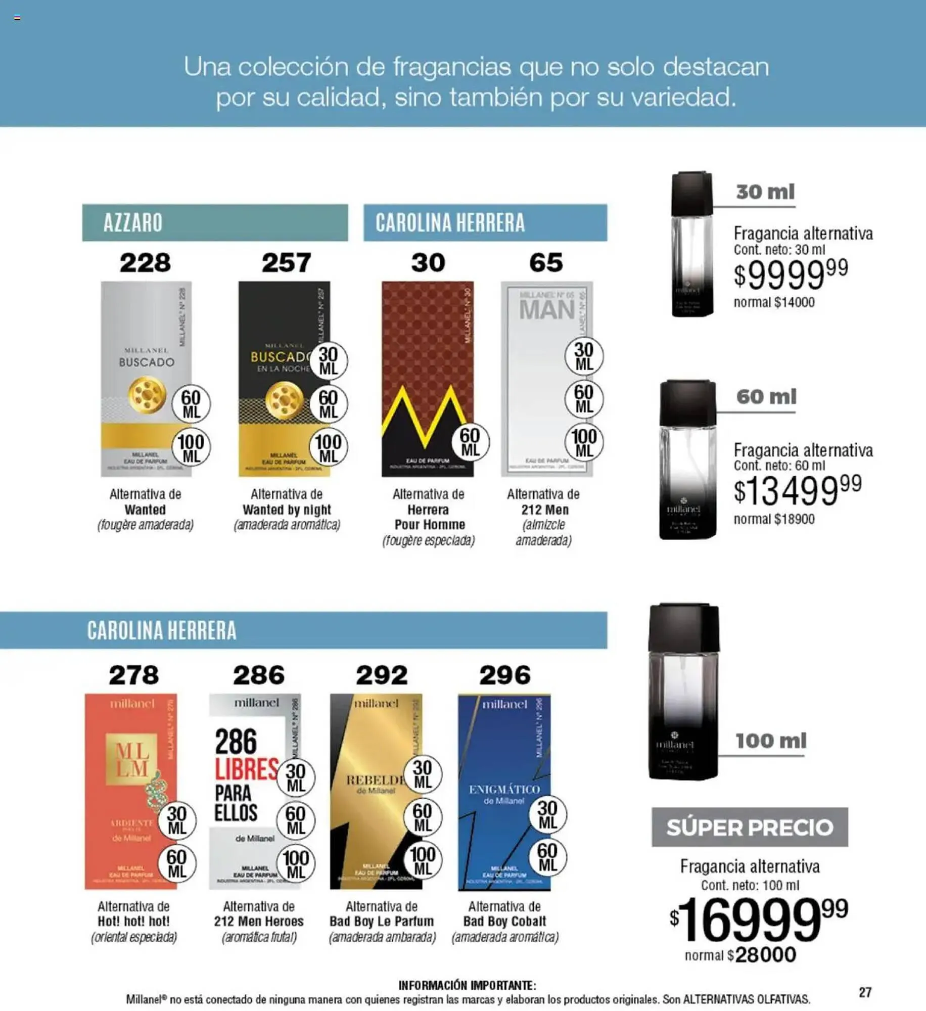 Ofertas de Catálogo Millanel Cosmética 26 de mayo al 23 de junio 2025 - Página 27 del catálogo