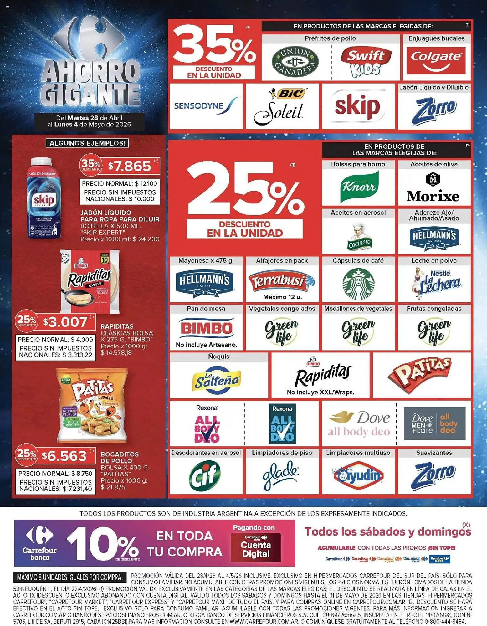 Ofertas de Catálogo Carrefour 28 de abril al 4 de mayo 2026 - Página 7 del catálogo
