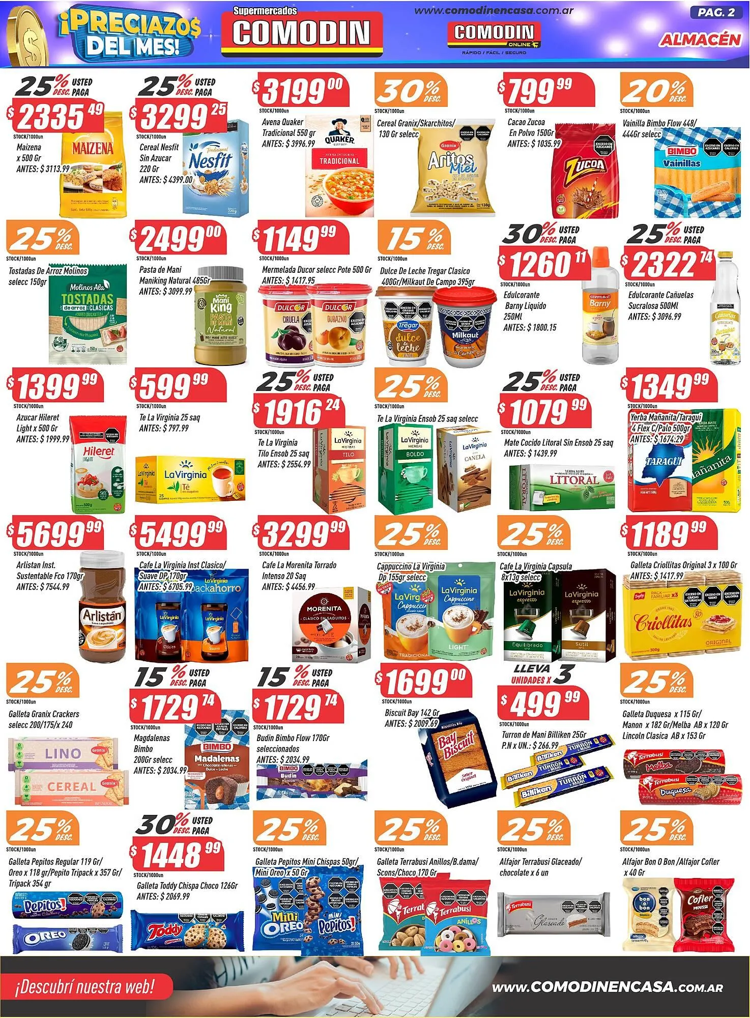 Ofertas de Catálogo Supermercados Comodin 25 de julio al 2 de agosto 2025 - Página 3 del catálogo