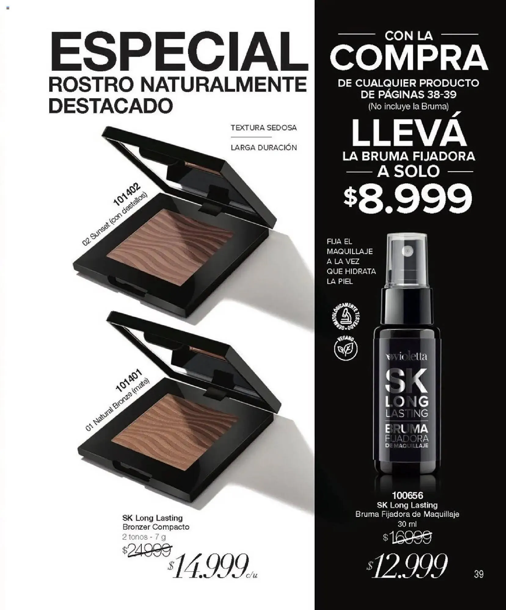 Ofertas de Catálogo Violetta Cosméticos 20 de noviembre al 1 de enero 2026 - Página 39 del catálogo