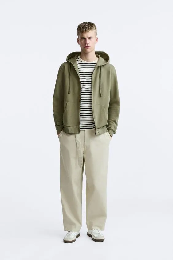 SUDADERA CAPUCHA CREMALLERA