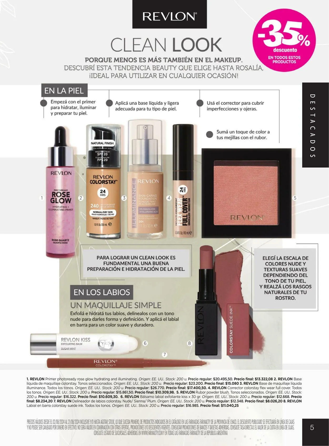 Ofertas de Farmacity 1 de agosto al 31 de agosto 2024 - Página 5 del catálogo