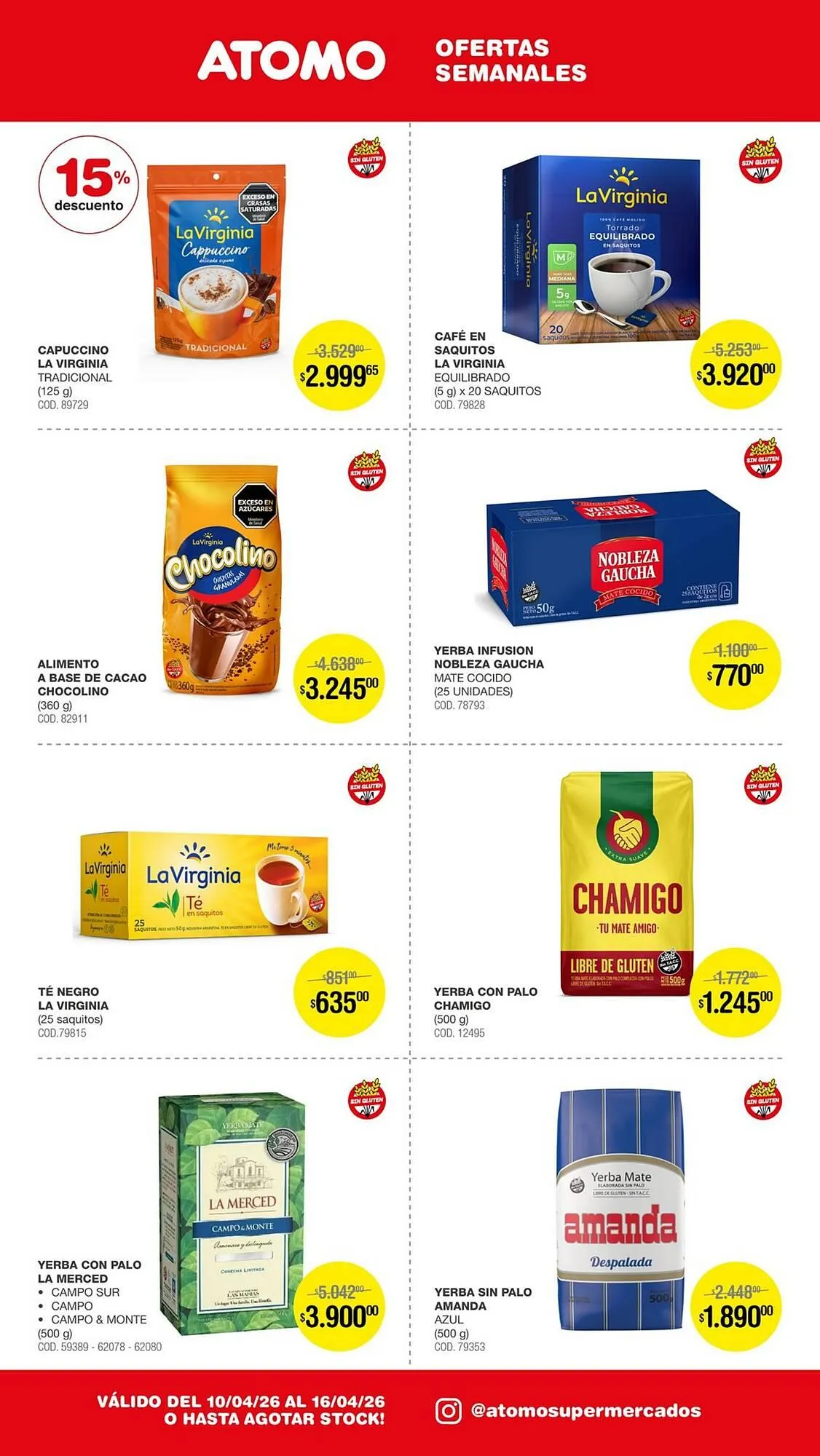 Ofertas de Catálogo Atomo Conviene 10 de abril al 16 de abril 2026 - Página 7 del catálogo