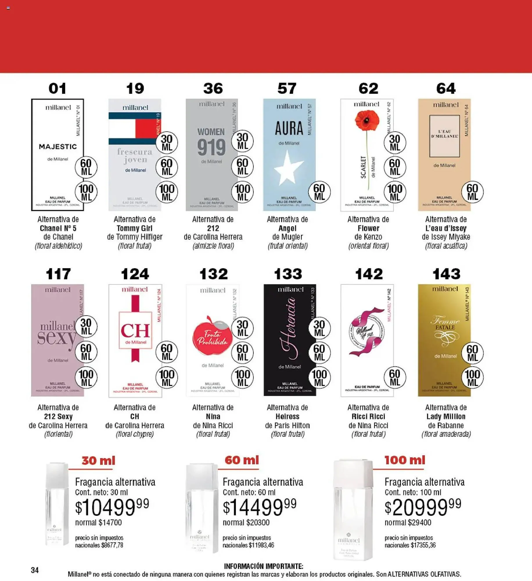 Ofertas de Catálogo Millanel Cosmética 27 de abril al 25 de mayo 2026 - Página 34 del catálogo