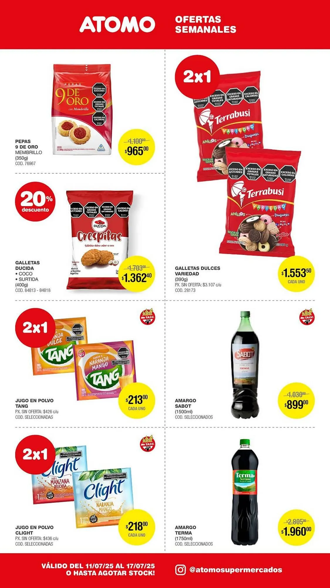 Ofertas de Catálogo Atomo Conviene 11 de julio al 17 de julio 2025 - Página 5 del catálogo