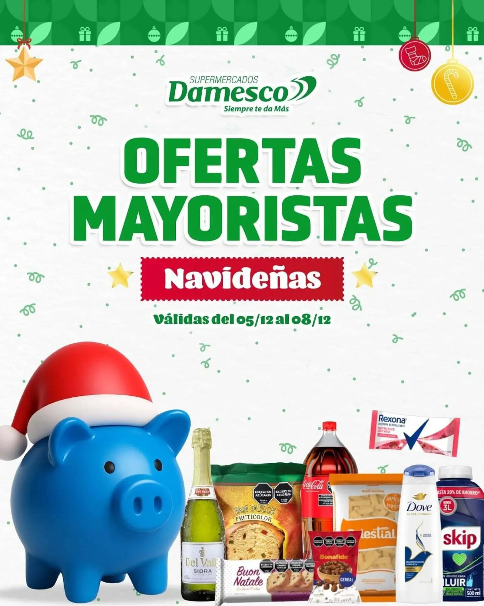 Ofertas de Catálogo Supermercados Damesco 5 de diciembre al 8 de diciembre 2025 - Página 1 del catálogo