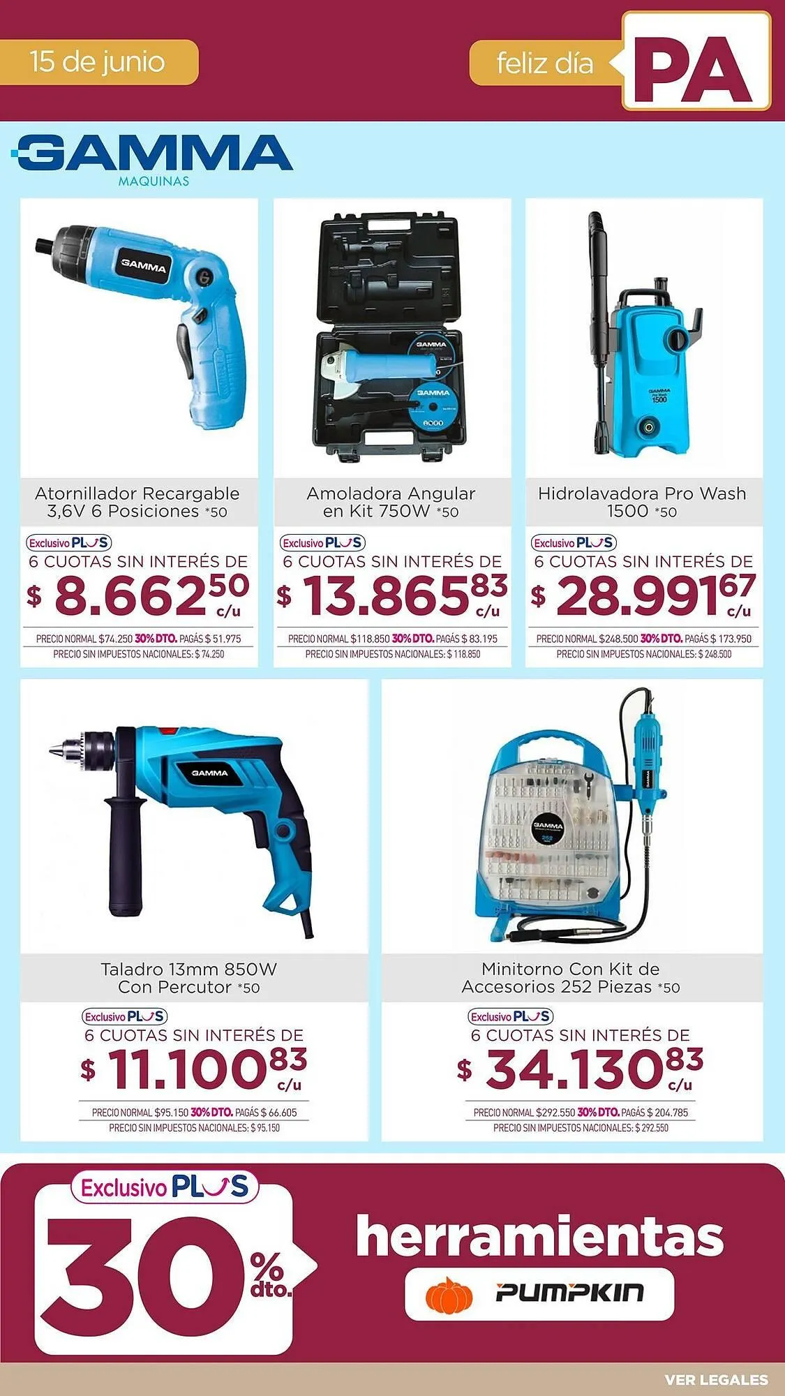 Ofertas de Catálogo La Anonima 15 de junio al 15 de junio 2025 - Página 7 del catálogo