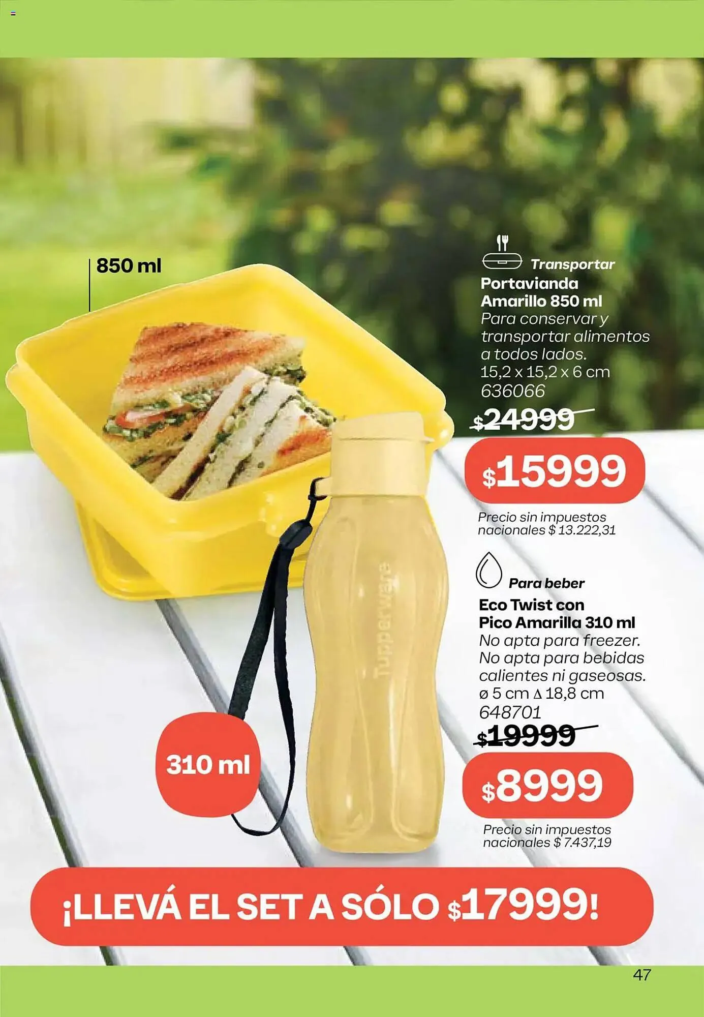 Ofertas de Folleto Tupperware 8 de septiembre al 22 de septiembre 2025 - Página 48 del catálogo