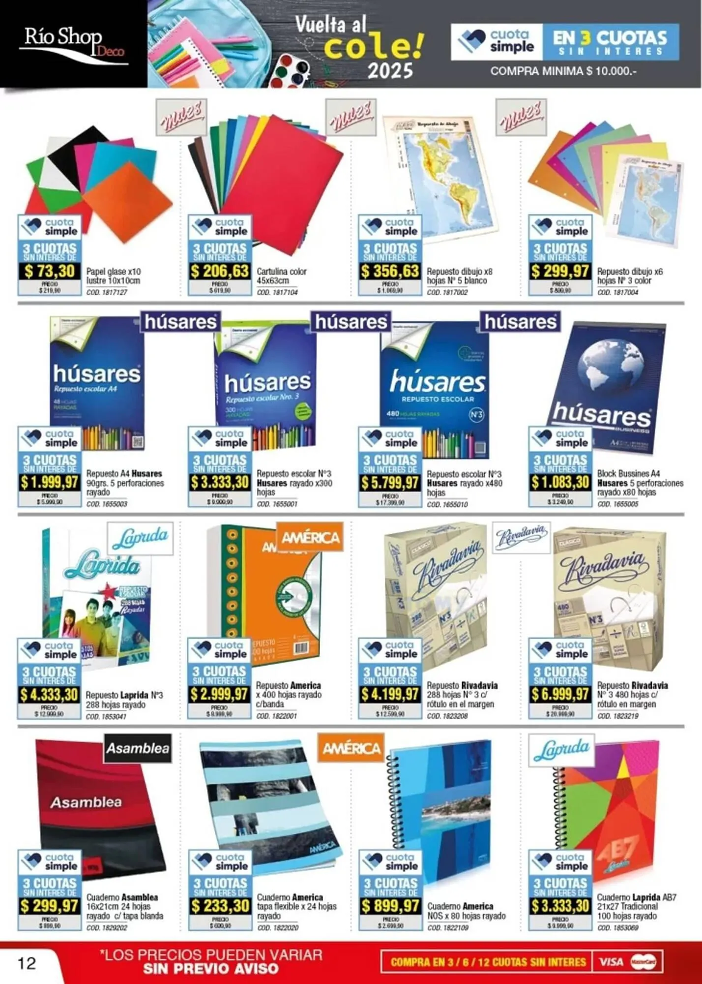 Ofertas de Catálogo Rio Shop Deco 1 de febrero al 15 de febrero 2025 - Página 12 del catálogo