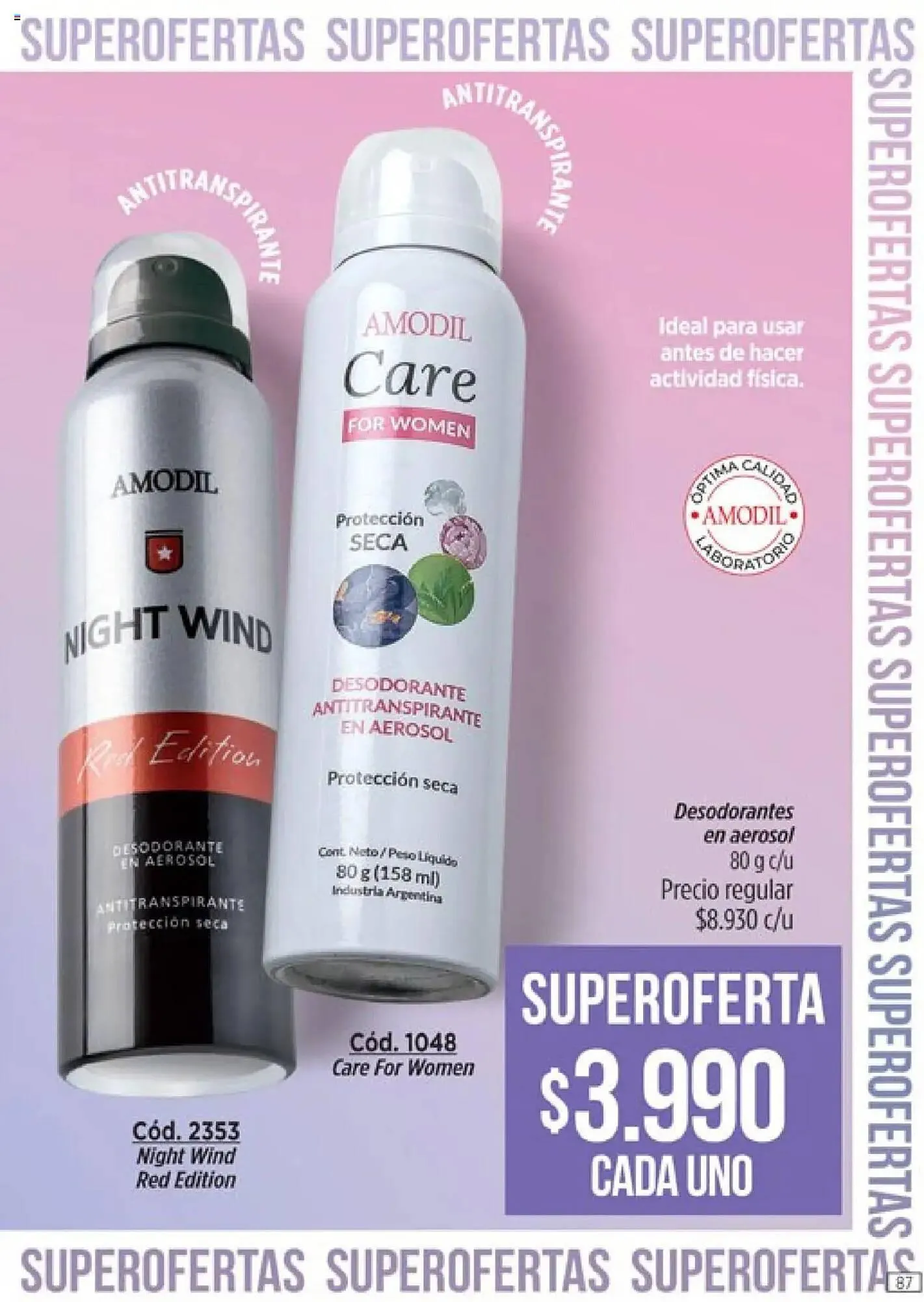 Ofertas de Catálogo Amodil 24 de marzo al 6 de abril 2025 - Página 401 del catálogo