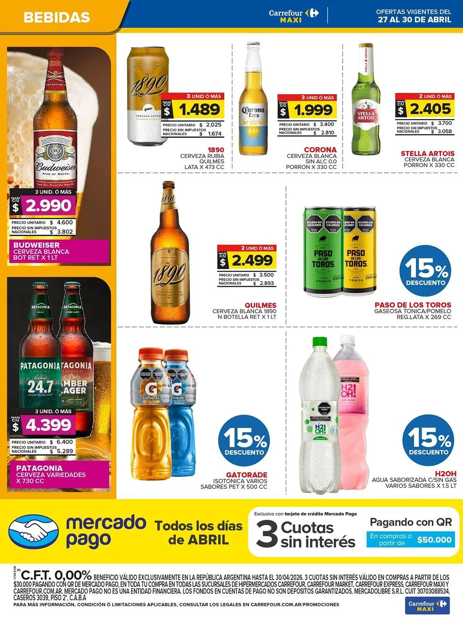 Ofertas de Folleto Carrefour Maxi 27 de abril al 1 de mayo 2026 - Página 6 del catálogo
