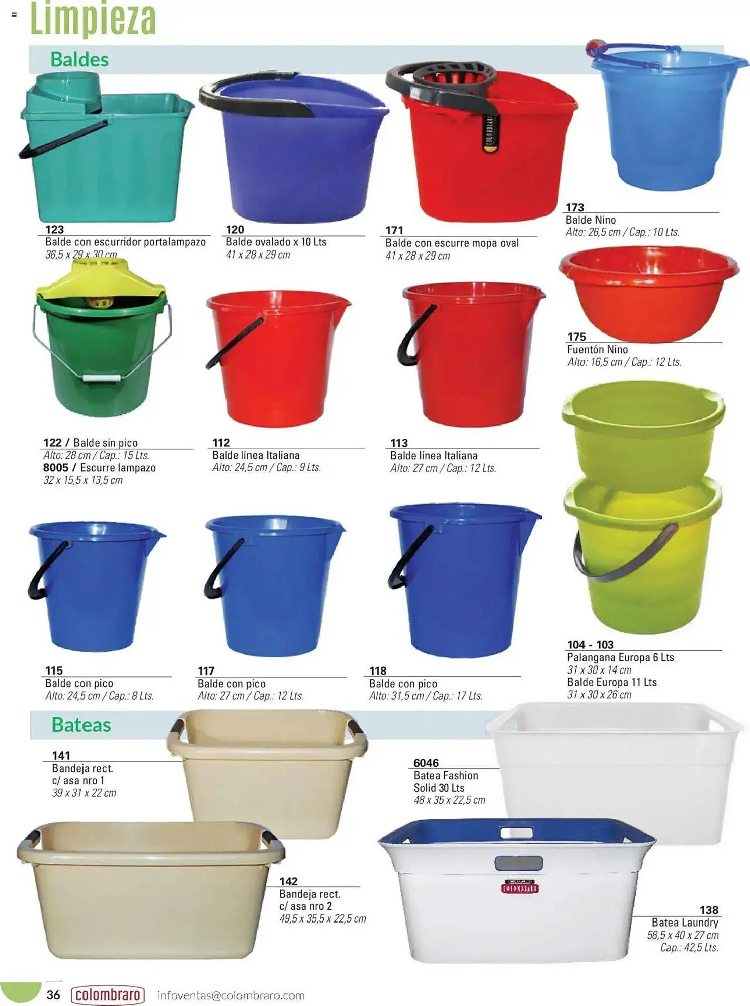Ofertas de Catálogo Colombraro 16 de abril al 31 de diciembre 2025 - Página 36 del catálogo