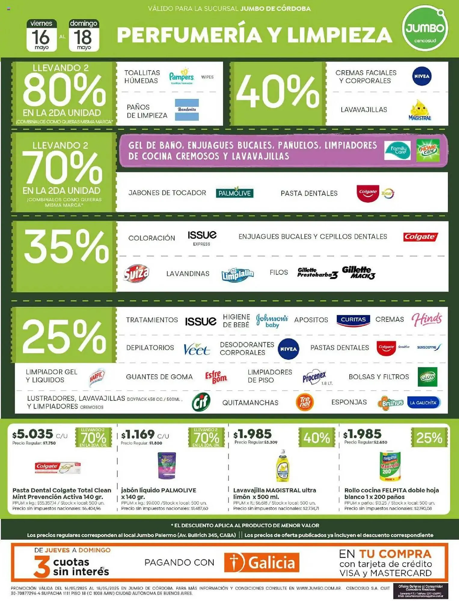 Ofertas de Catálogo Jumbo 16 de mayo al 19 de mayo 2025 - Página 20 del catálogo