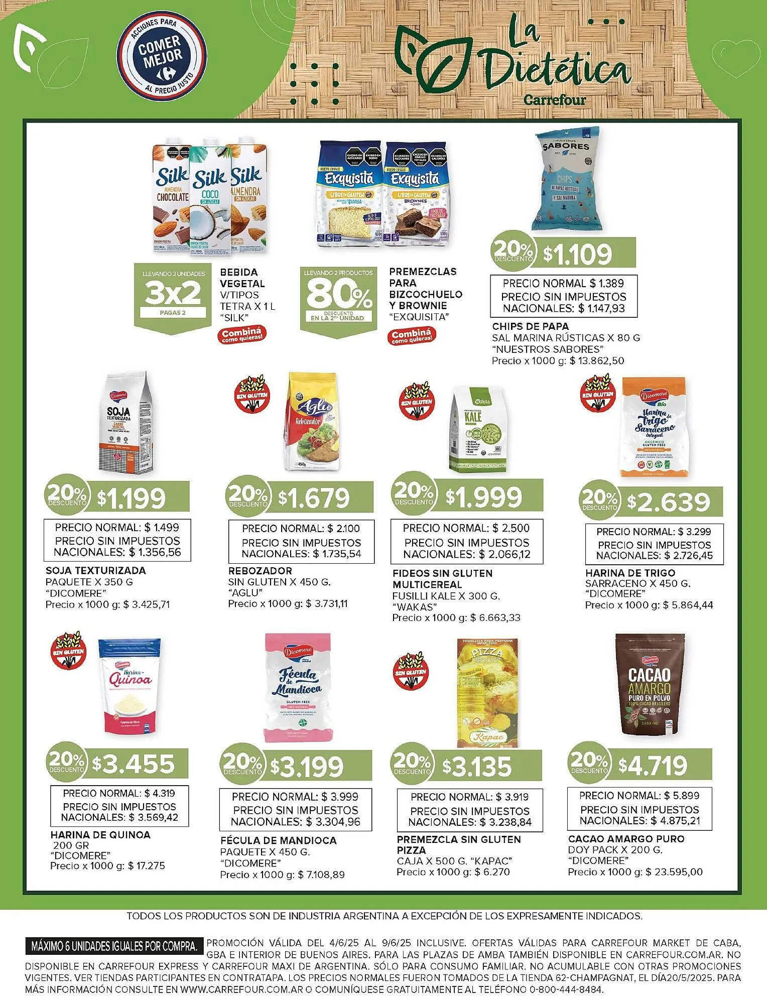 Ofertas de Catálogo Carrefour Market 4 de junio al 9 de junio 2025 - Página 8 del catálogo