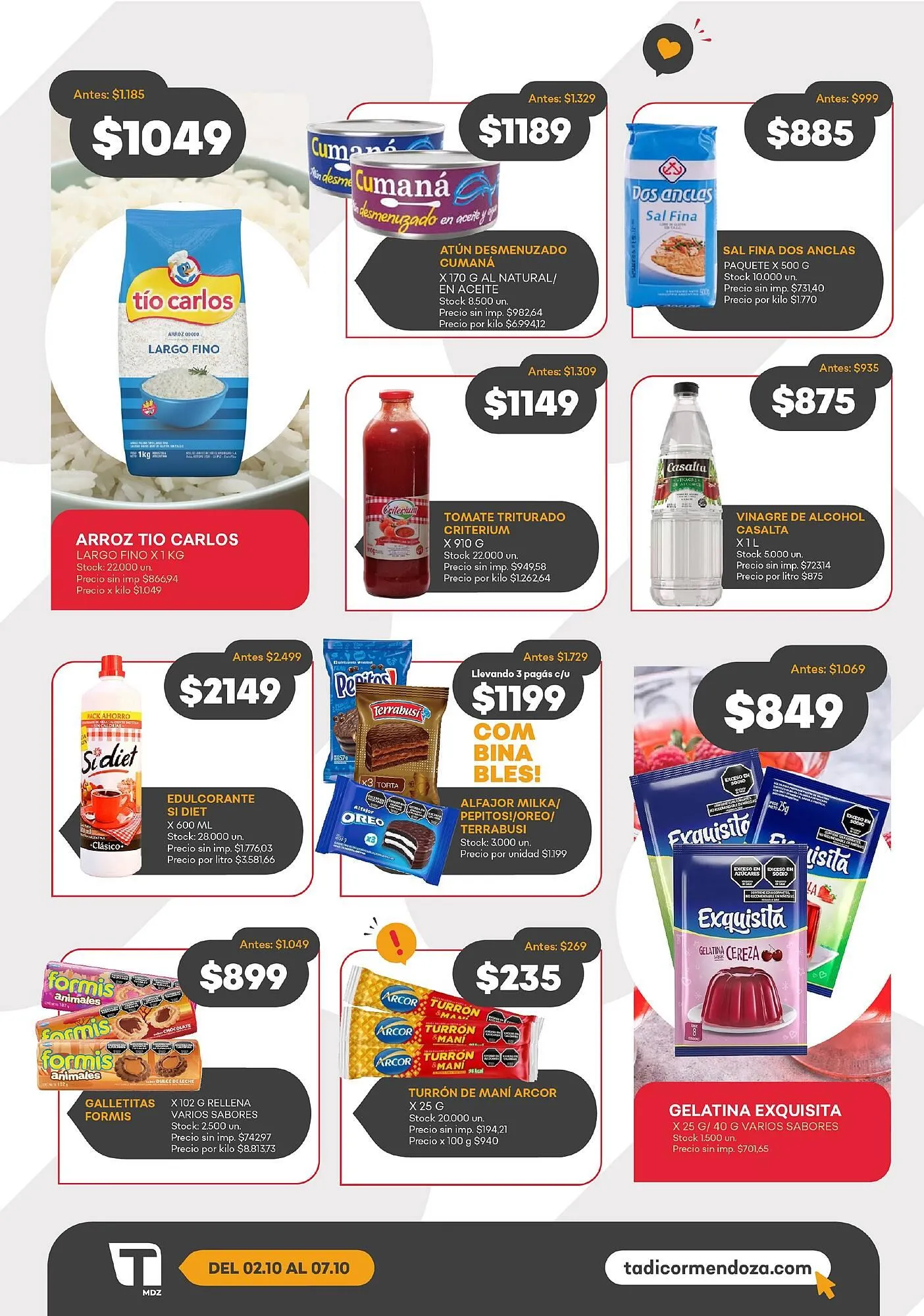 Ofertas de Catálogo Supermercados Tadicor 2 de octubre al 9 de octubre 2025 - Página 2 del catálogo