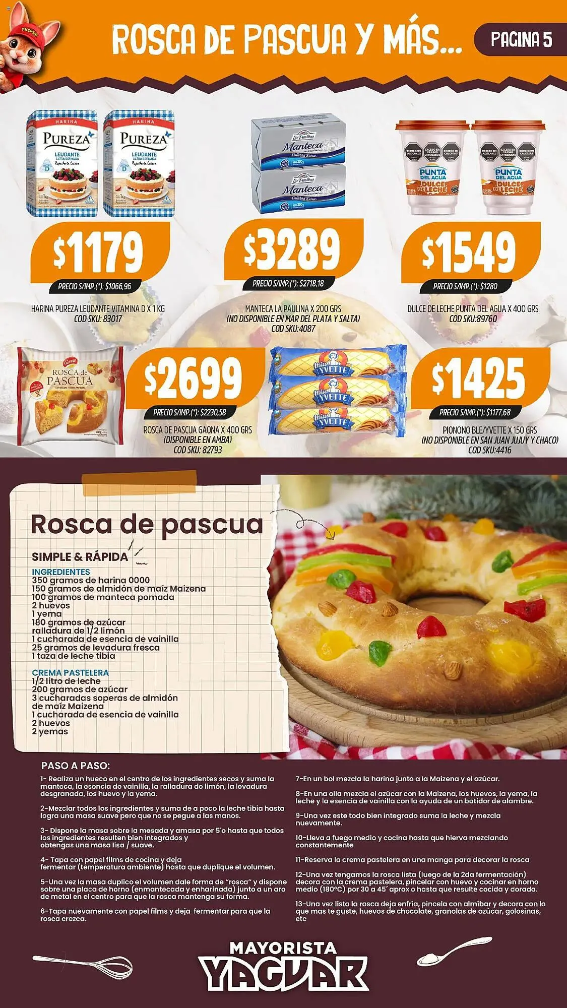 Ofertas de Catálogo Supermercados Yaguar 23 de marzo al 29 de marzo 2026 - Página 5 del catálogo