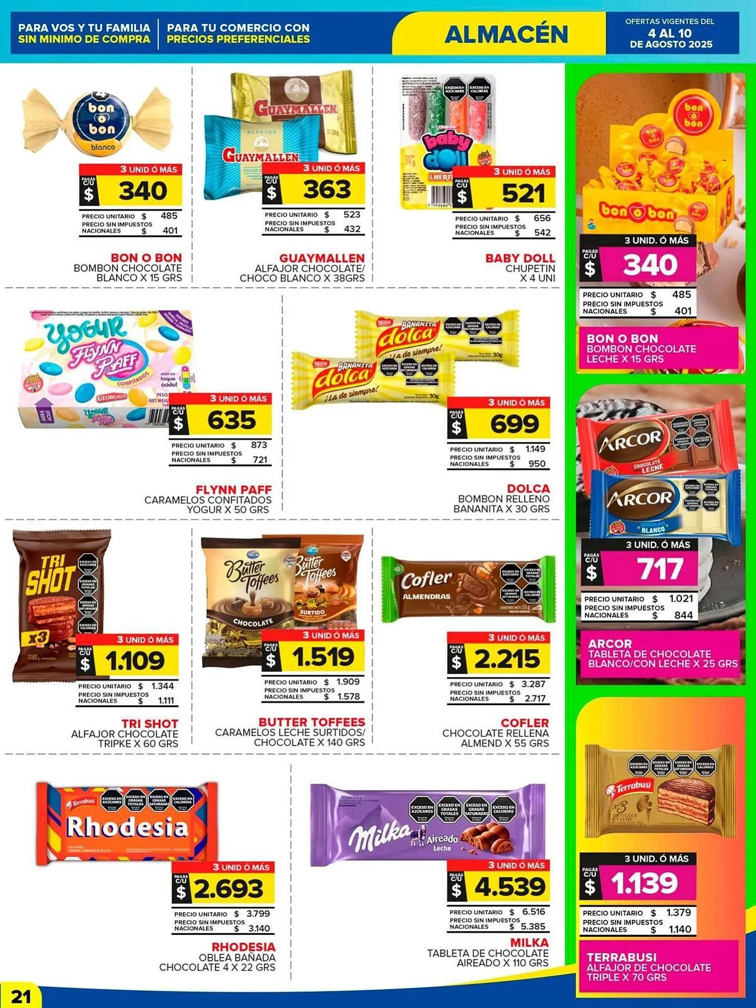Ofertas de Catálogo Carrefour Maxi 4 de agosto al 10 de agosto 2025 - Página 21 del catálogo
