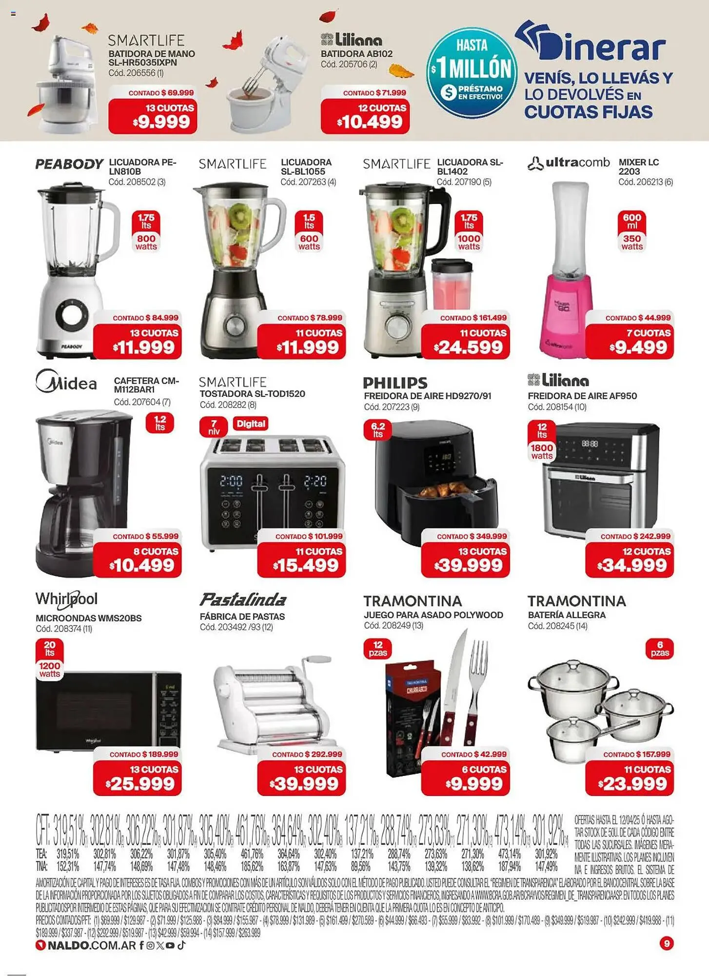 Ofertas de Catálogo Naldo Lombardi 1 de abril al 30 de abril 2025 - Página 9 del catálogo