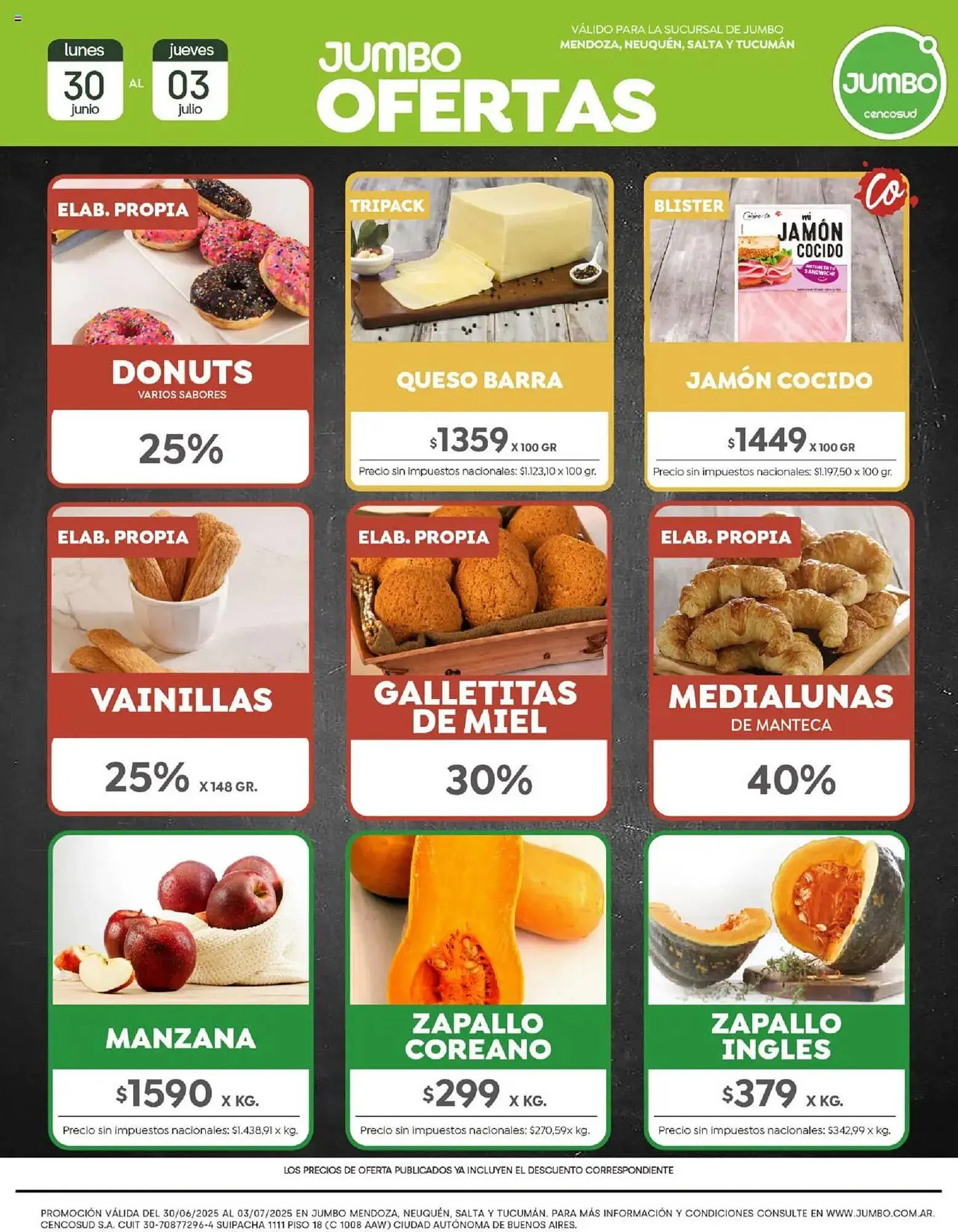 Ofertas de Catálogo Jumbo 30 de junio al 3 de julio 2025 - Página 1 del catálogo
