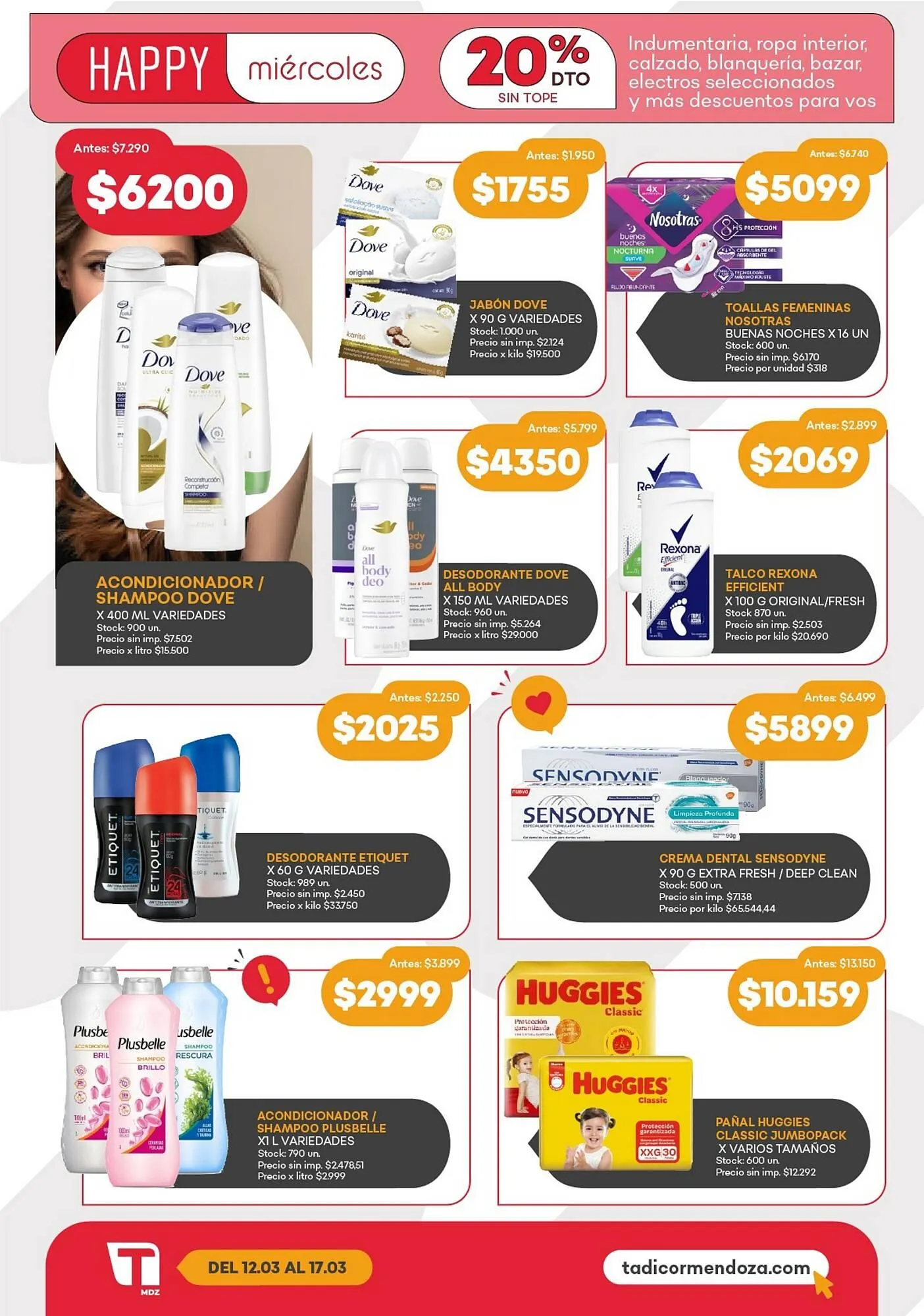 Ofertas de Catálogo Supermercados Tadicor 11 de marzo al 18 de marzo 2026 - Página 6 del catálogo