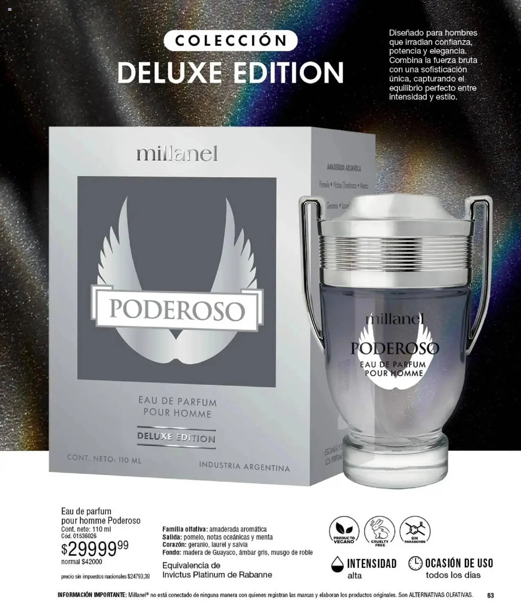 Ofertas de Catálogo Millanel Cosmética 15 de septiembre al 20 de octubre 2025 - Página 63 del catálogo