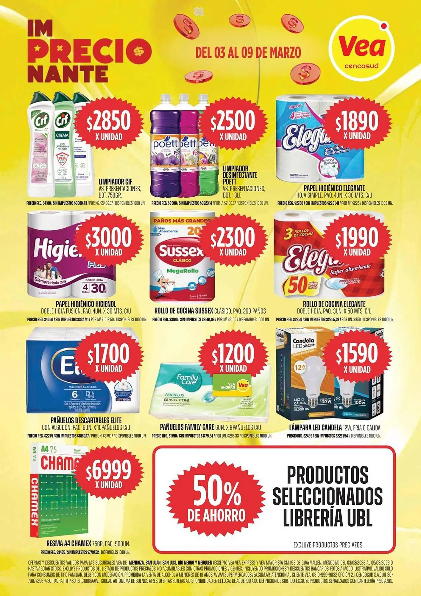 Ofertas de Catálogo Supermercados Vea 3 de marzo al 9 de marzo 2026 - Página 10 del catálogo