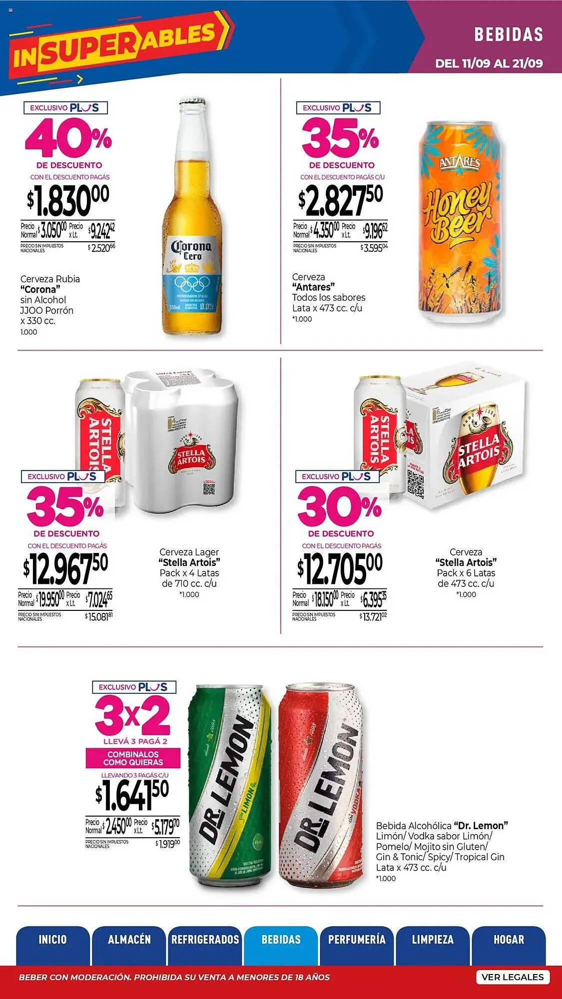 Ofertas de Catálogo La Anonima 11 de septiembre al 21 de septiembre 2025 - Página 19 del catálogo