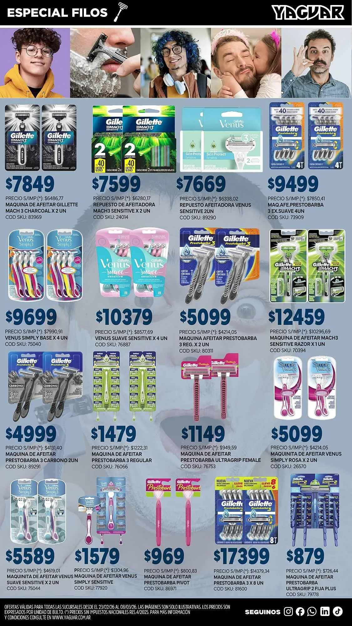 Ofertas de Catálogo Supermercados Yaguar 23 de febrero al 8 de marzo 2026 - Página 6 del catálogo