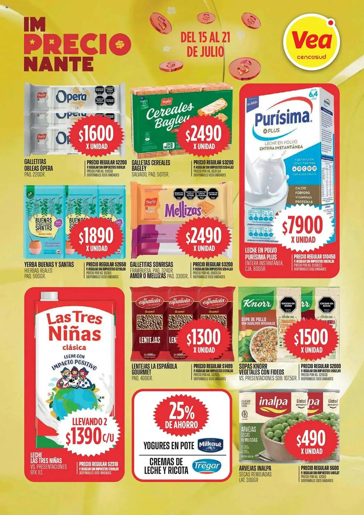 Ofertas de Catálogo Supermercados Vea 15 de julio al 21 de julio 2025 - Página 2 del catálogo