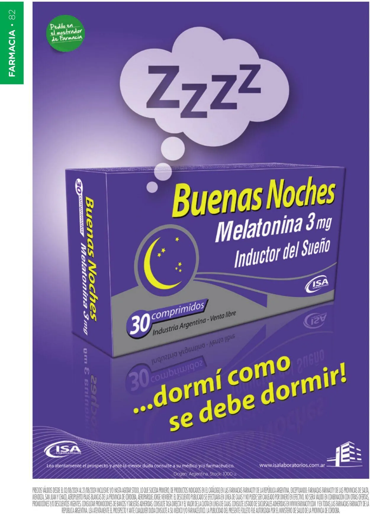 Ofertas de Farmacity 1 de agosto al 31 de agosto 2024 - Página 82 del catálogo