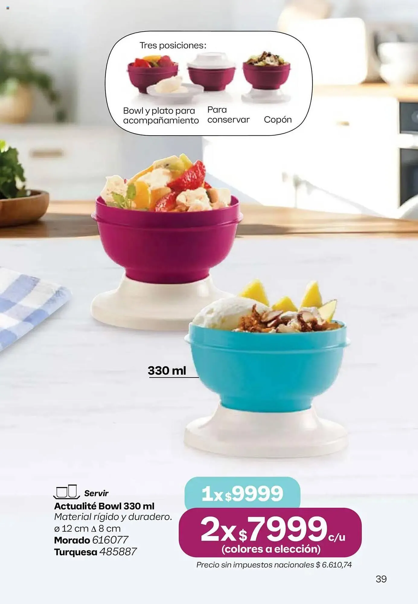 Ofertas de Folleto Tupperware 8 de septiembre al 22 de septiembre 2025 - Página 40 del catálogo