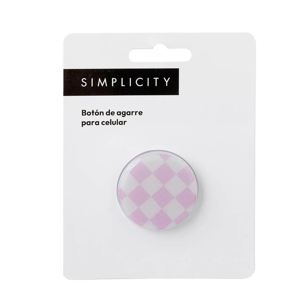 Botón para Celular Simplicity Tech Print