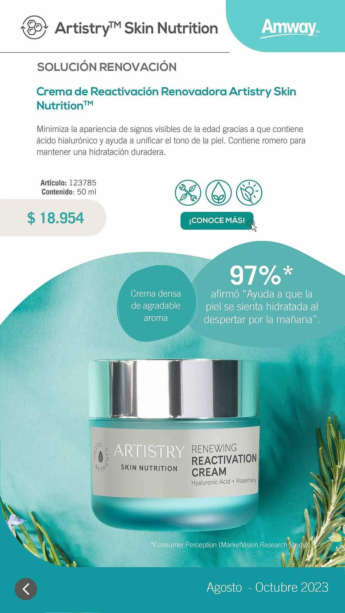 Ofertas de Catálogo Amway 1 de agosto al 31 de octubre 2023 - Página 20 del catálogo